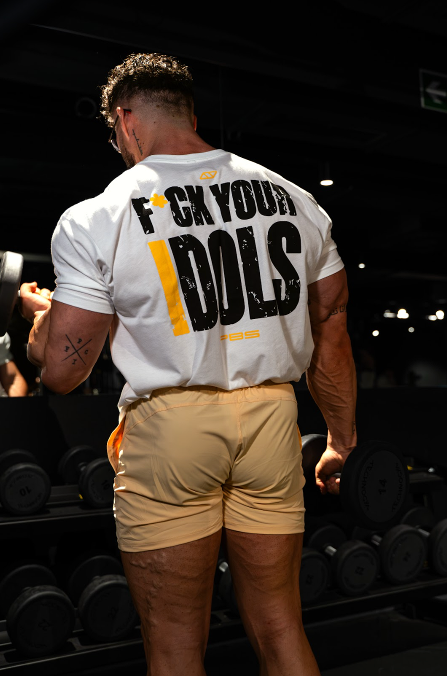 La camiseta para los que entrenan de verdad en el gimnasio