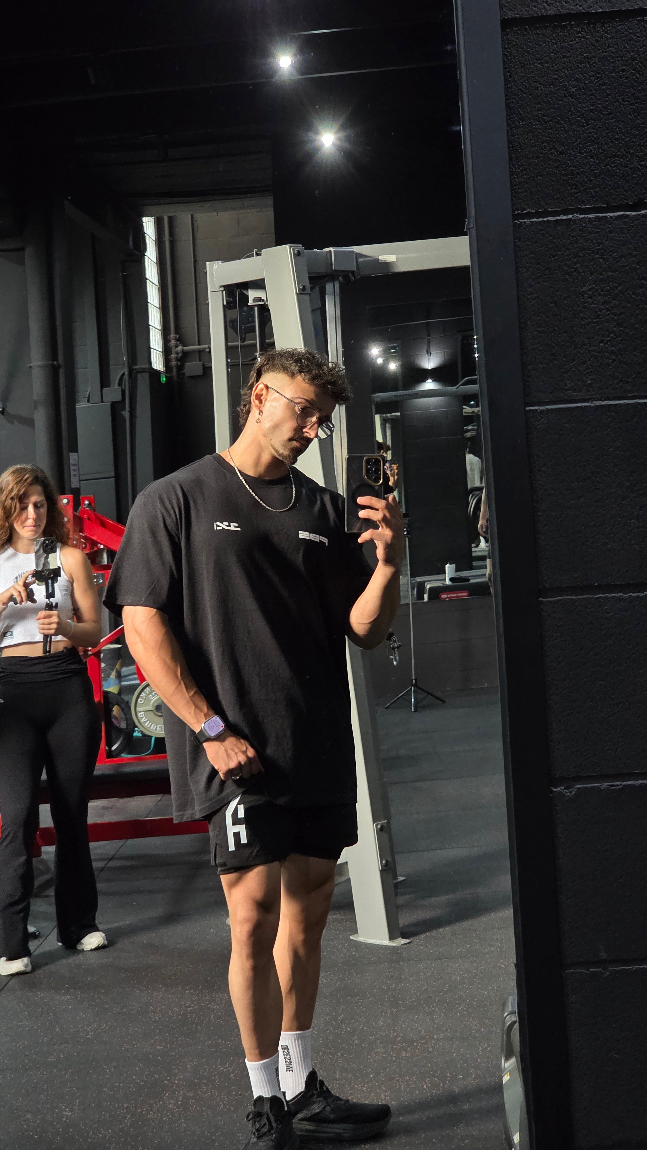 ONE PRCNT MENTALITY OVERSIZED T-SHIRT