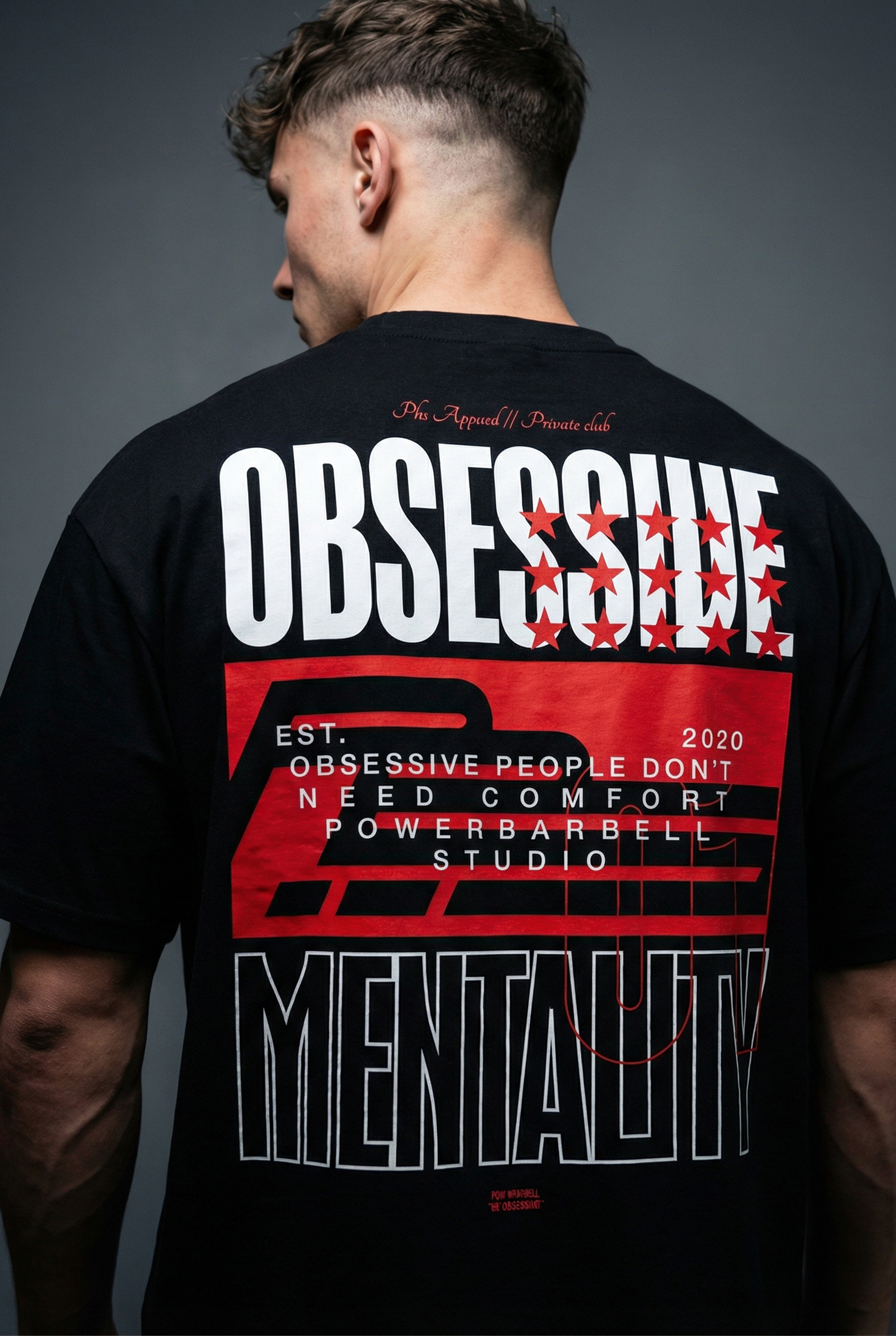 DON'T NEED COMFORT OVERSIZED T-SHIRT - NEGRO