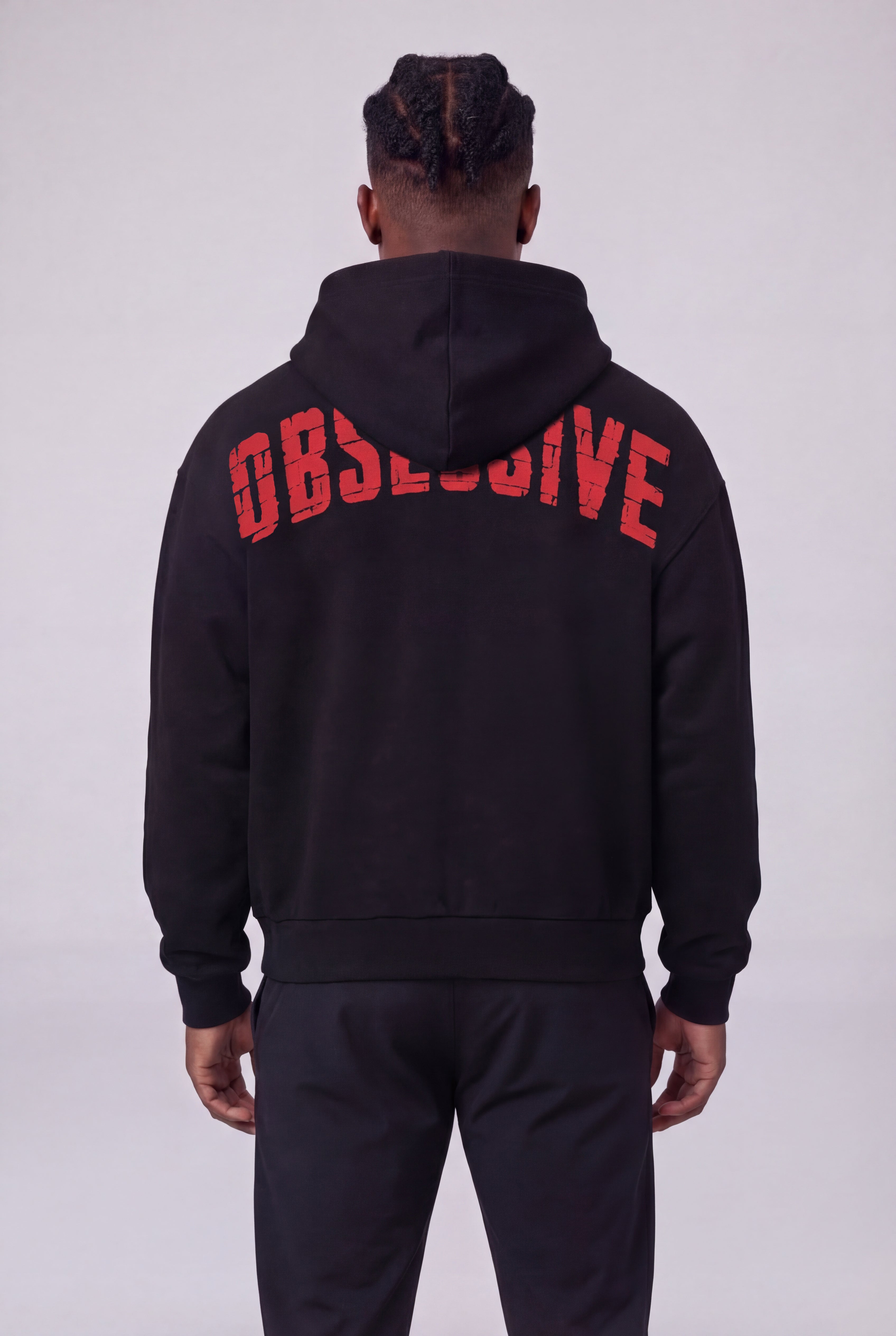 OBSESSIVE 2.0 HOODIE - NEGRO