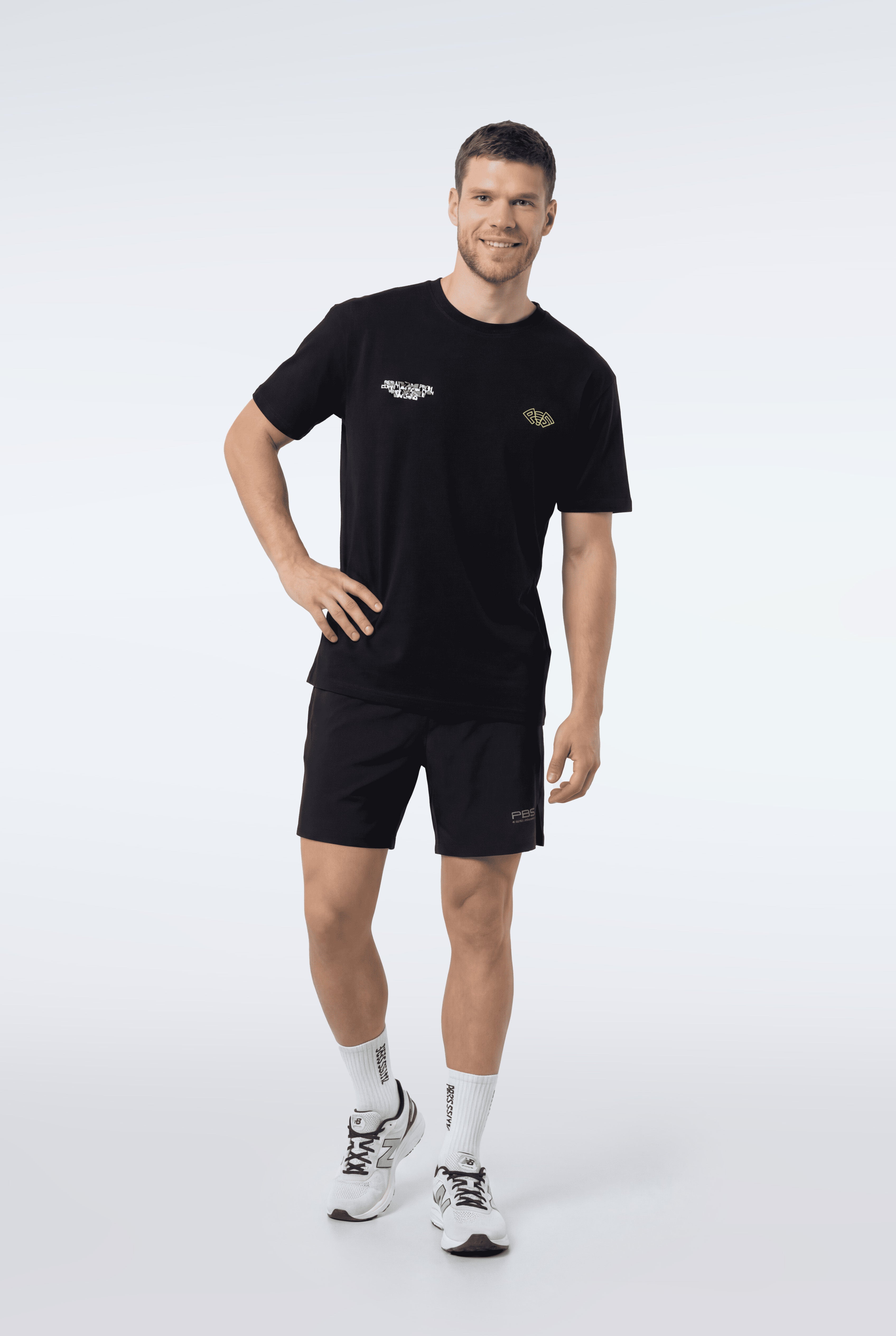 PBS DISCIPLINE OVERSIZED T-SHIRT - NEGRO