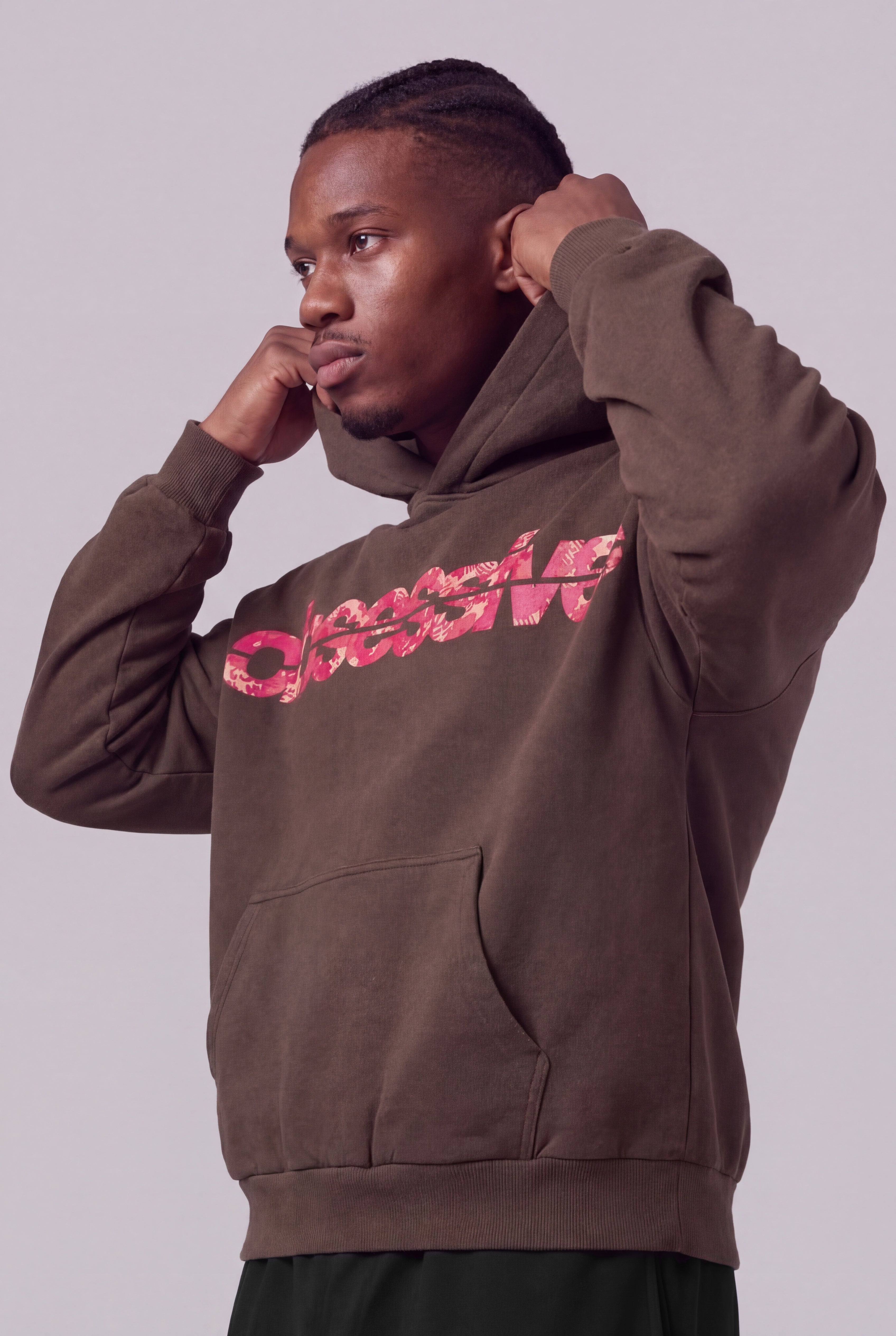 OBSESSIVE STATE HOODIE - MARRON