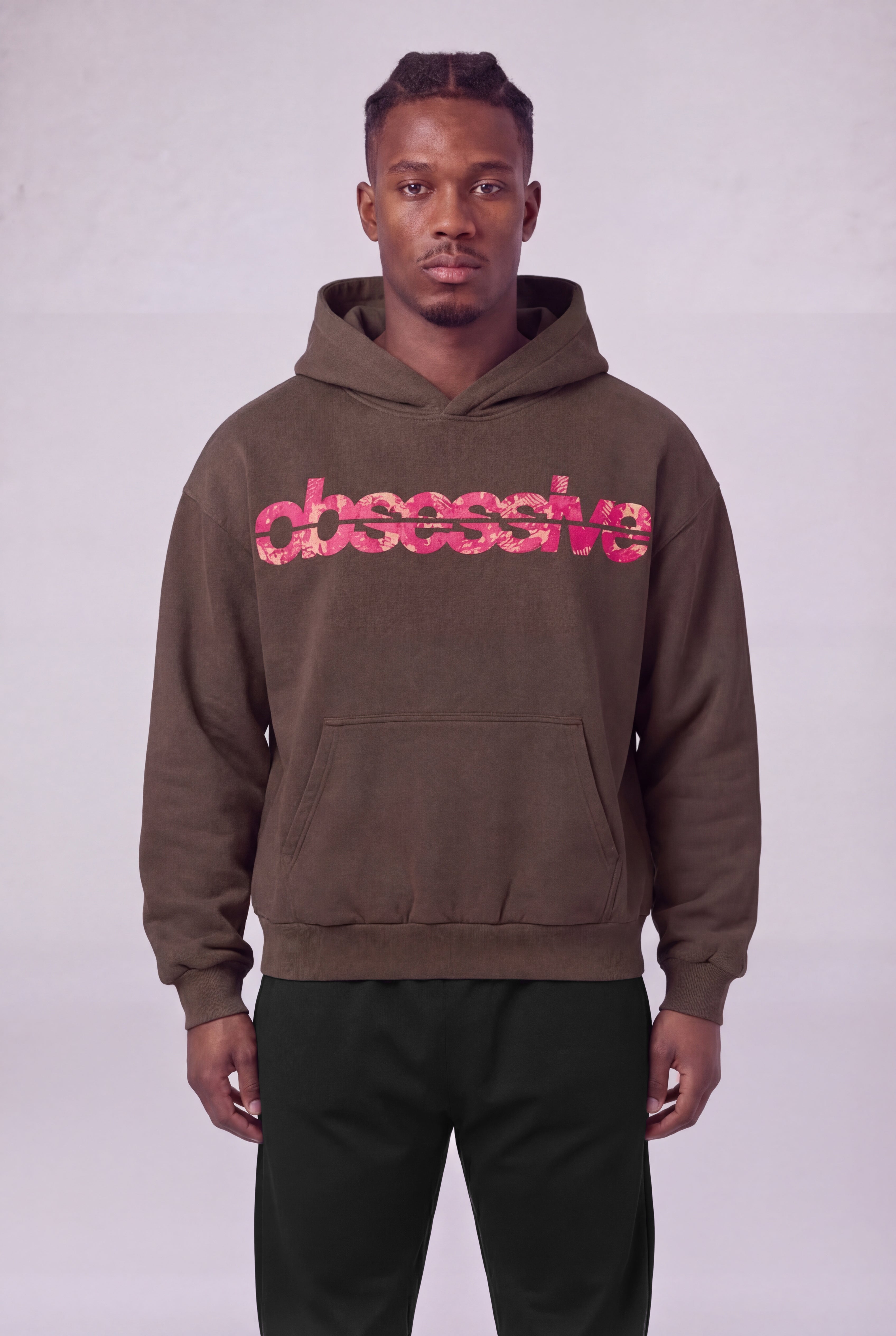OBSESSIVE STATE HOODIE - MARRON