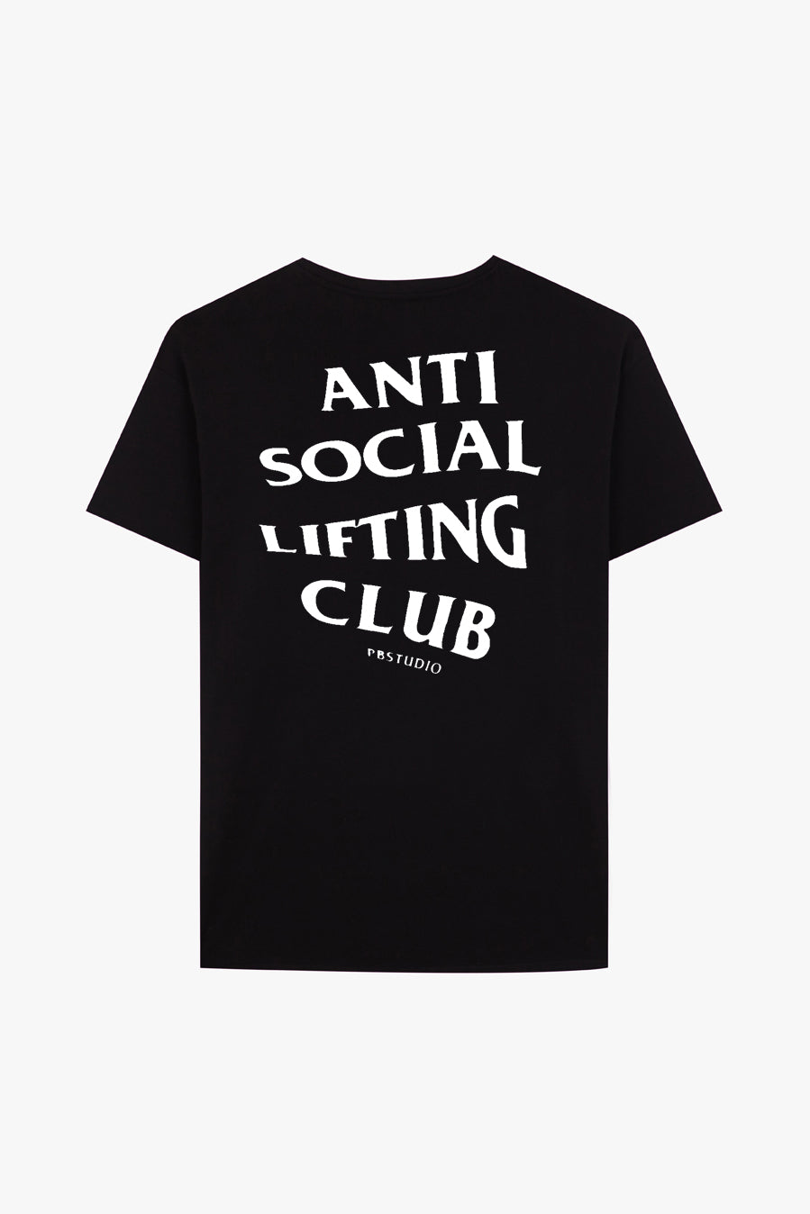 CAMISETA ANTI SOCIAL LIFTING CLUB - NEGRO