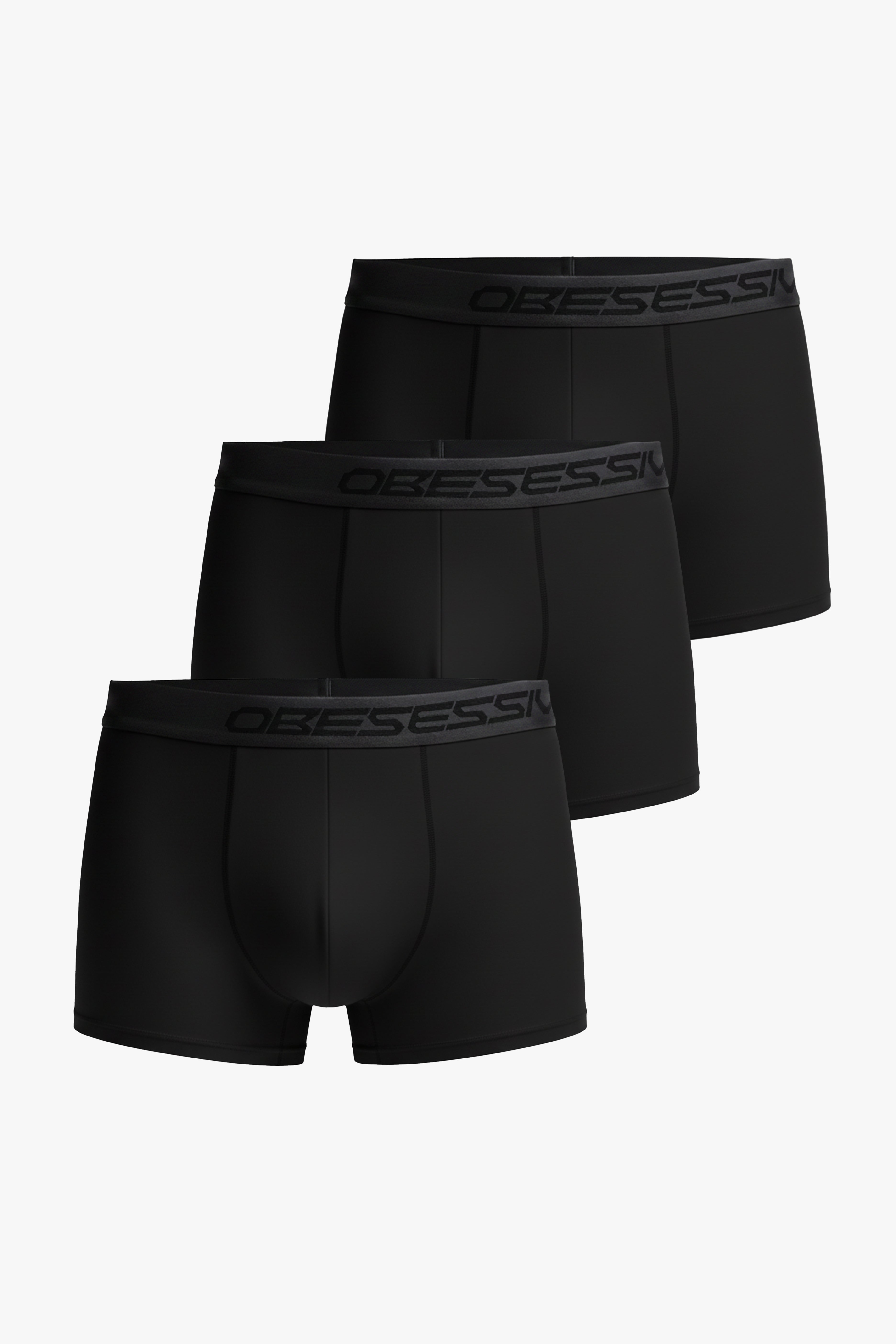 PACK CALZONCILLOS BOXER OBSESSIVE - NEGRO