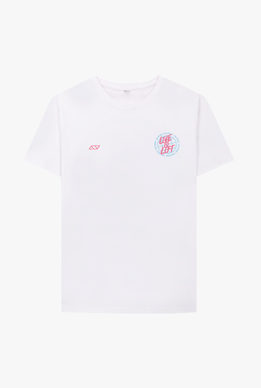 CAMISETA LIVE TO LIFT - BLANCO