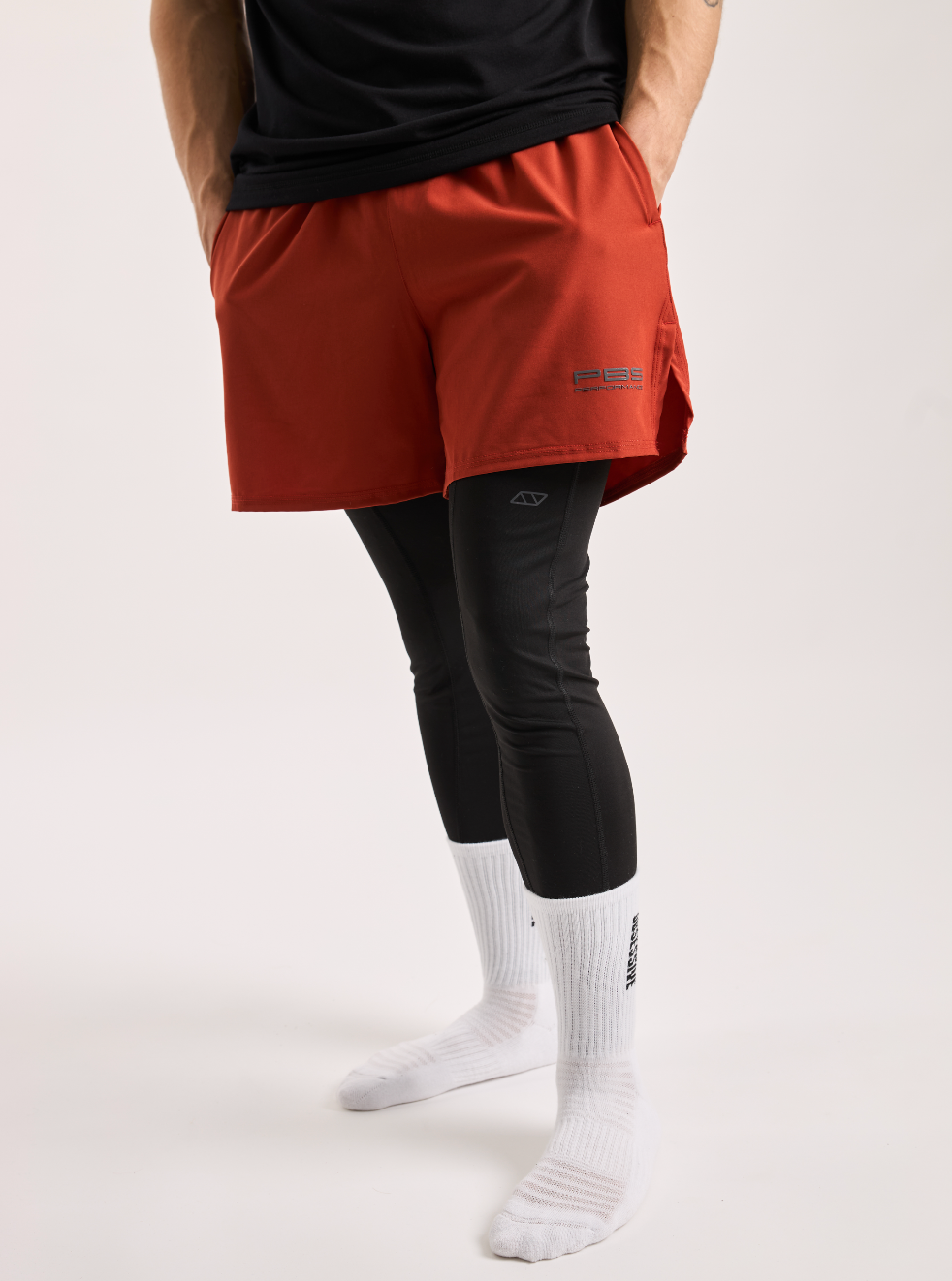 LIFTING SHORT PBS - NARANJA