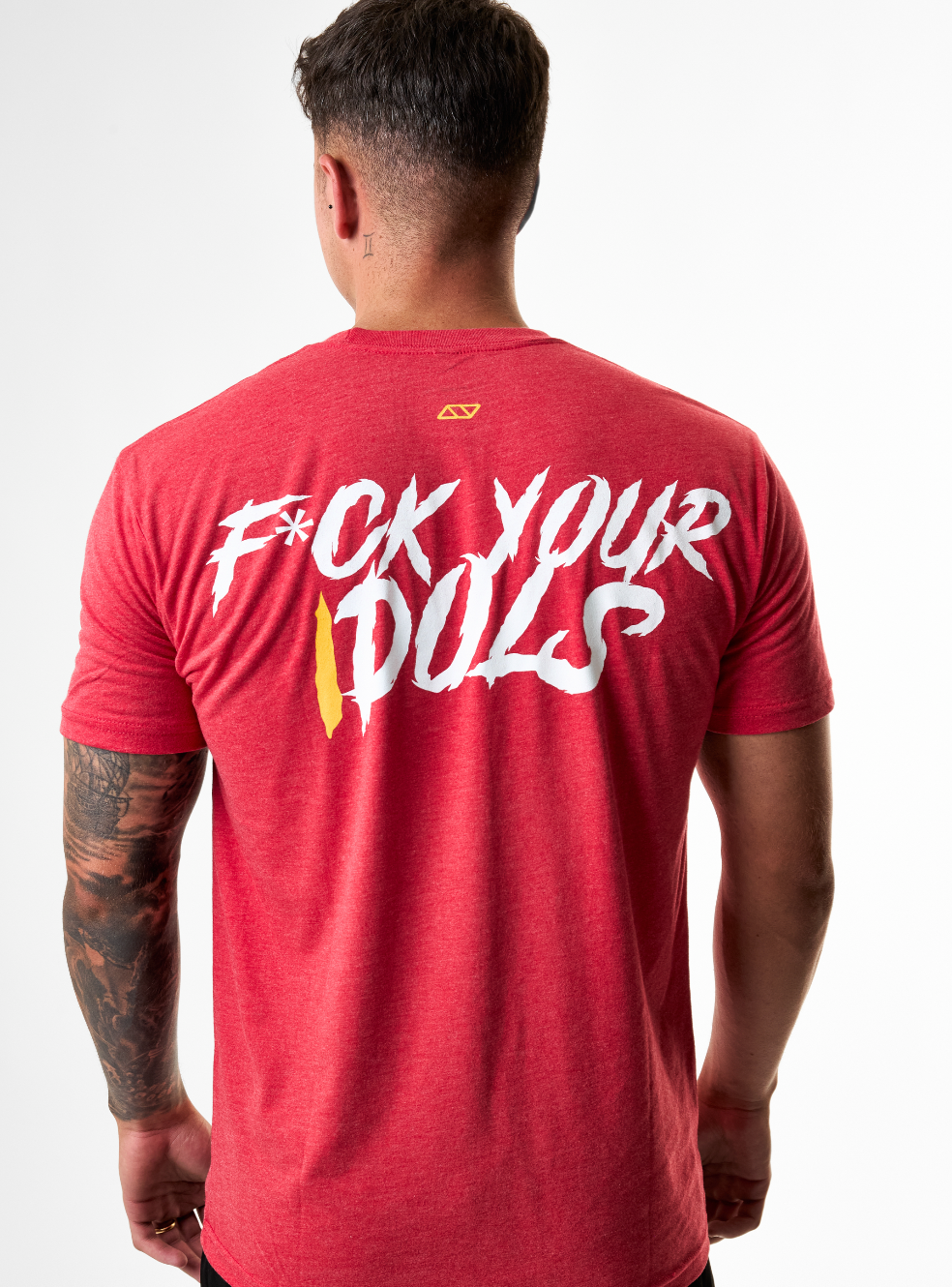CAMISETA F*CK YOUR IDOLS - ROJO