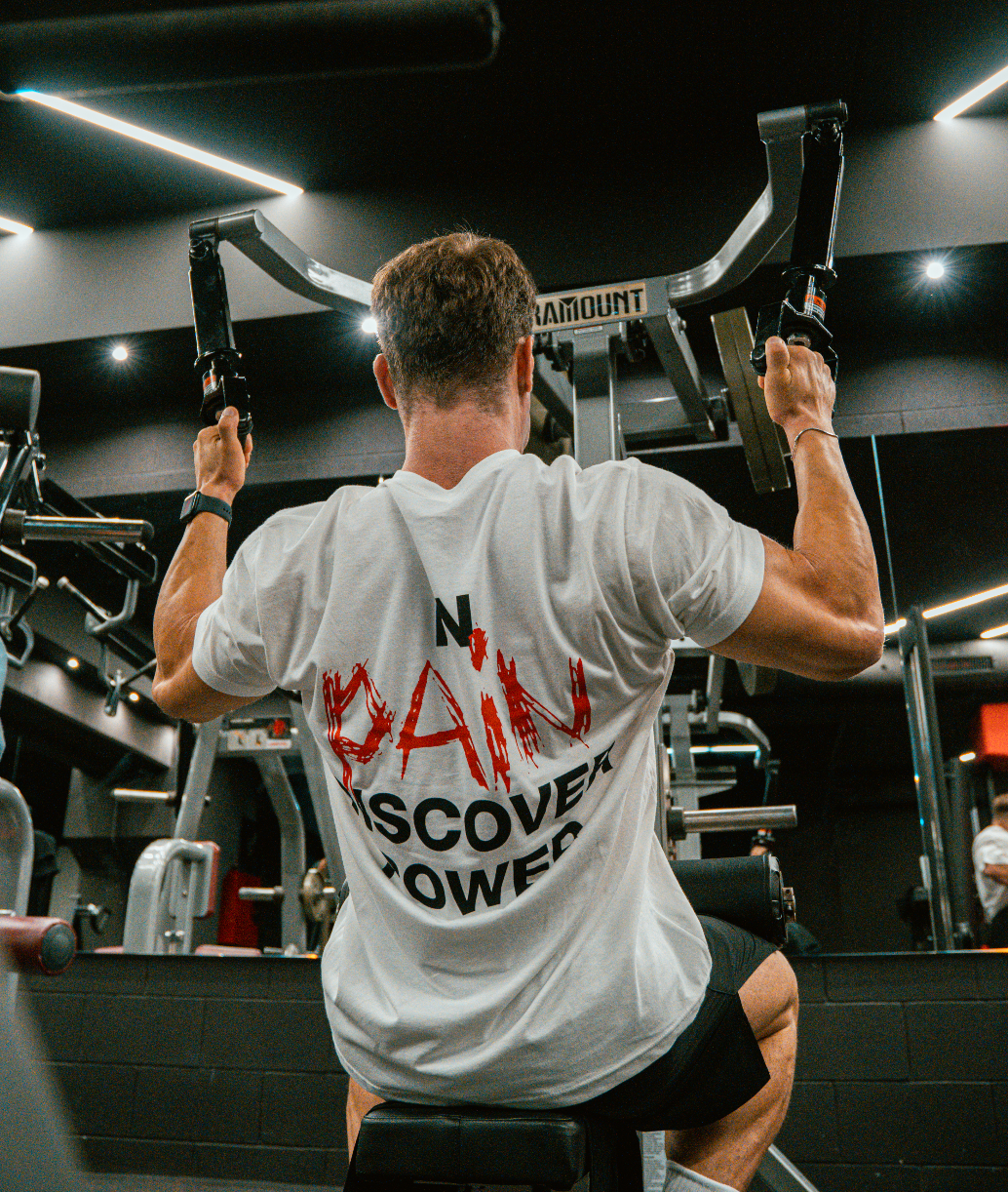 IN PAIN DISCOVER POWER REGULAR T-SHIRT - BLANCO
