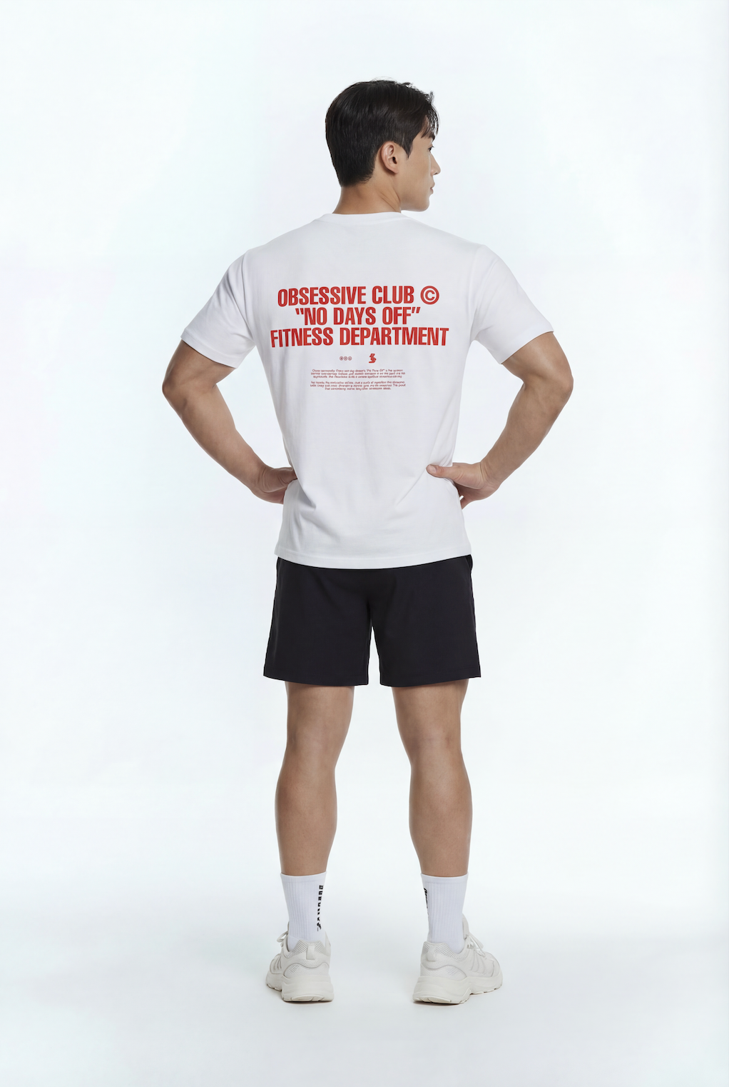 NO DAYS OFF OVERSIZE T-SHIRT - BLANCO