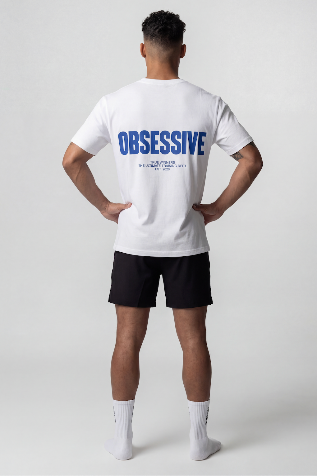 OBSESSIVE EST.2020 OVERSIZED T-SHIRT - BLANCO