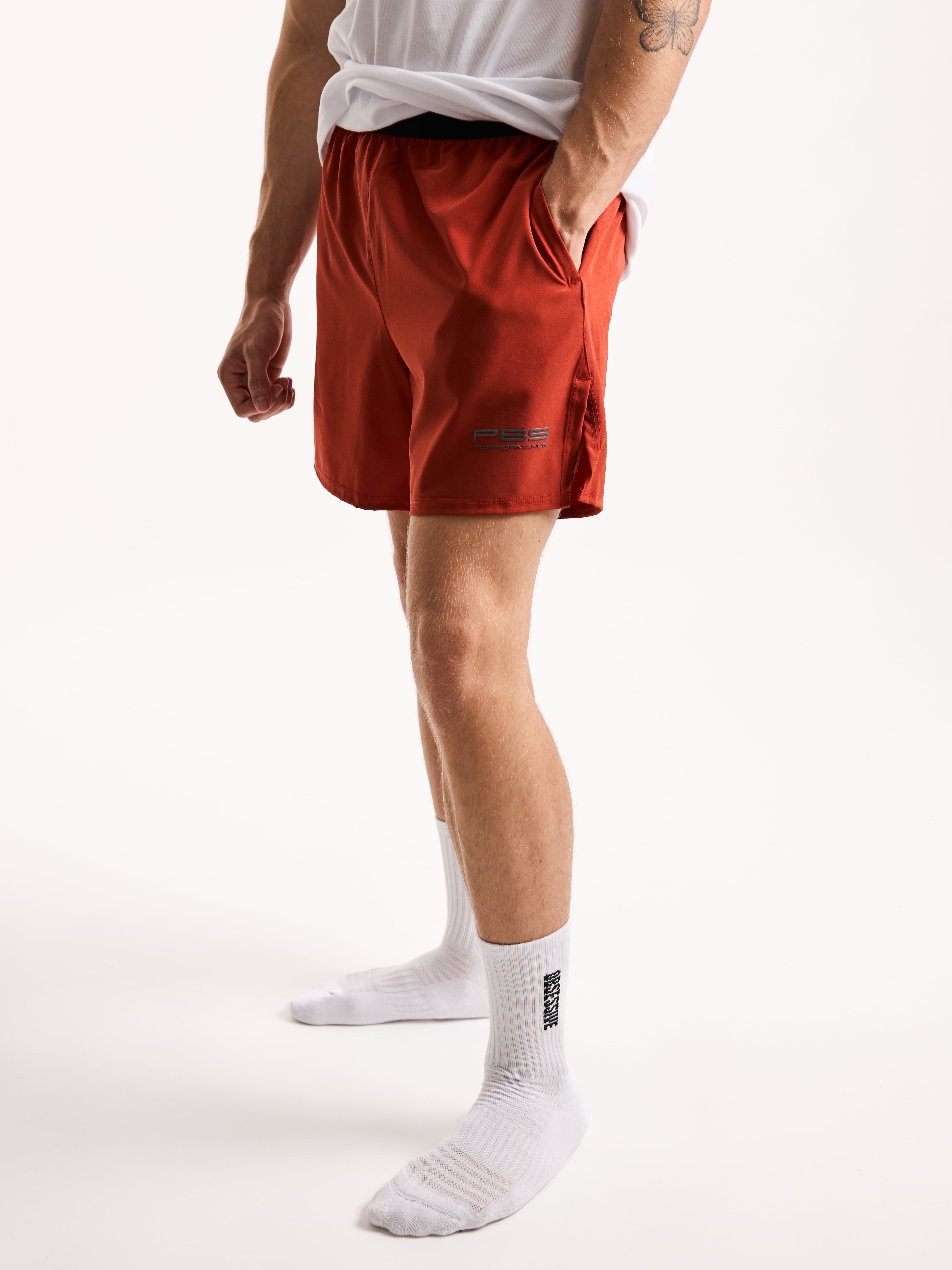 LIFTING SHORT PBS - NARANJA