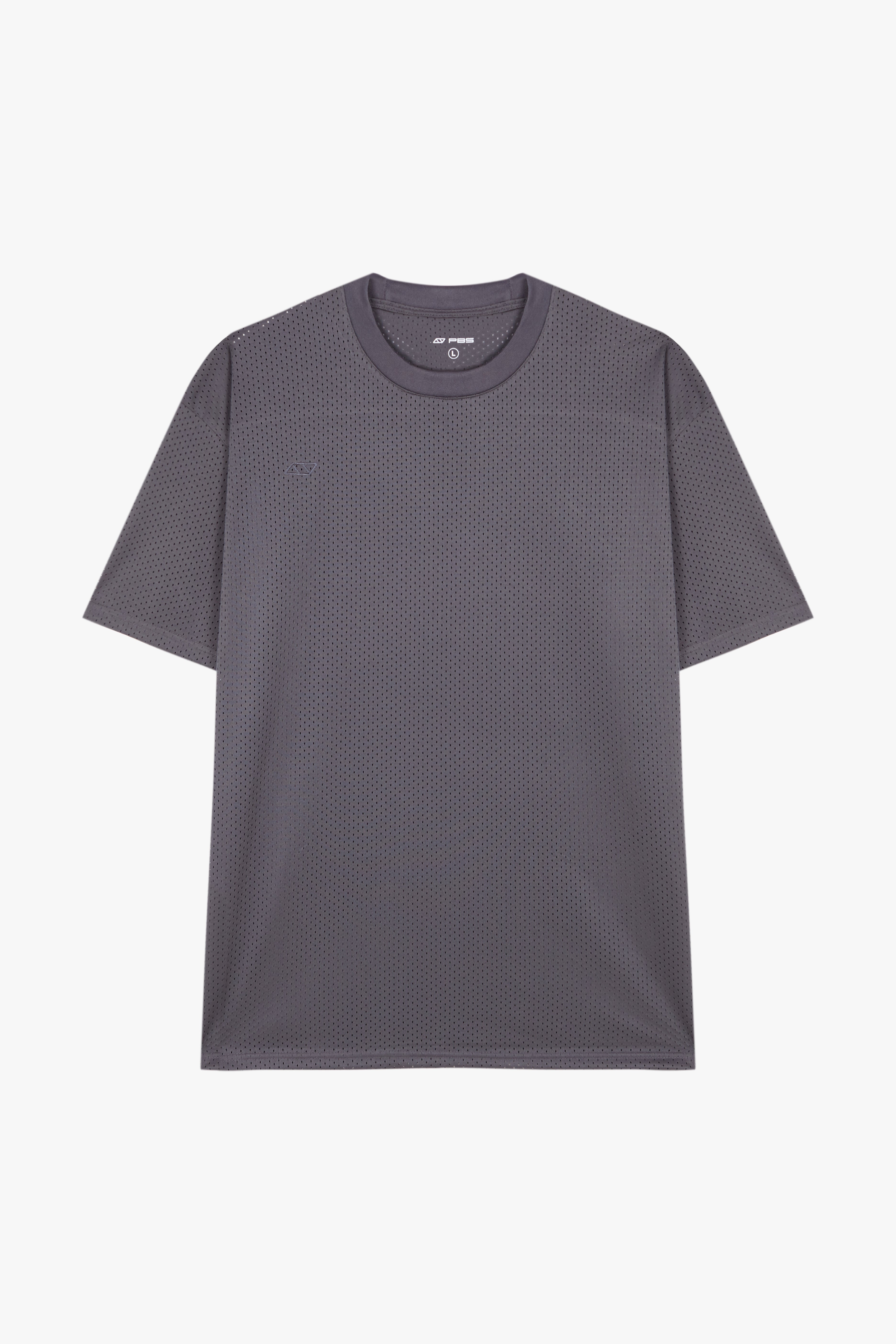 MINIMAL LOGO T-SHIRT - GRIS