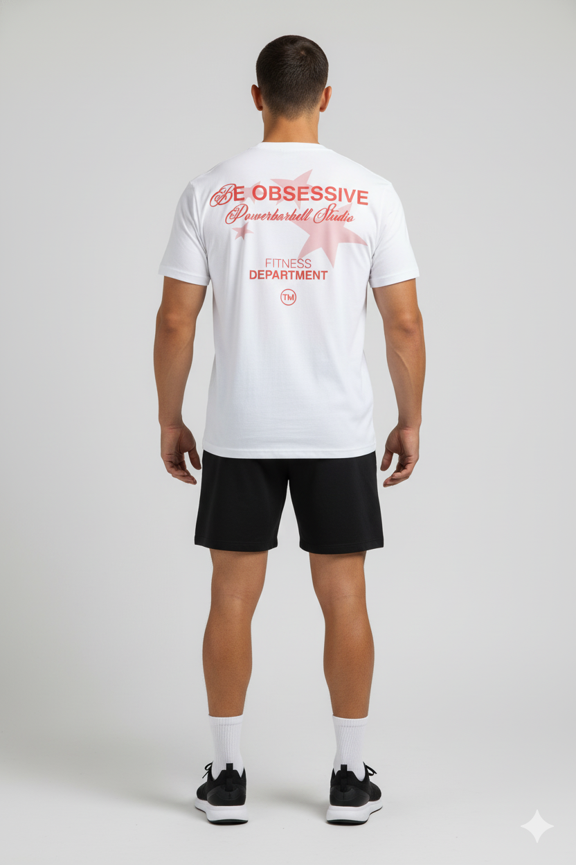 CAMISETA PBS STARS ROJO - BLANCO