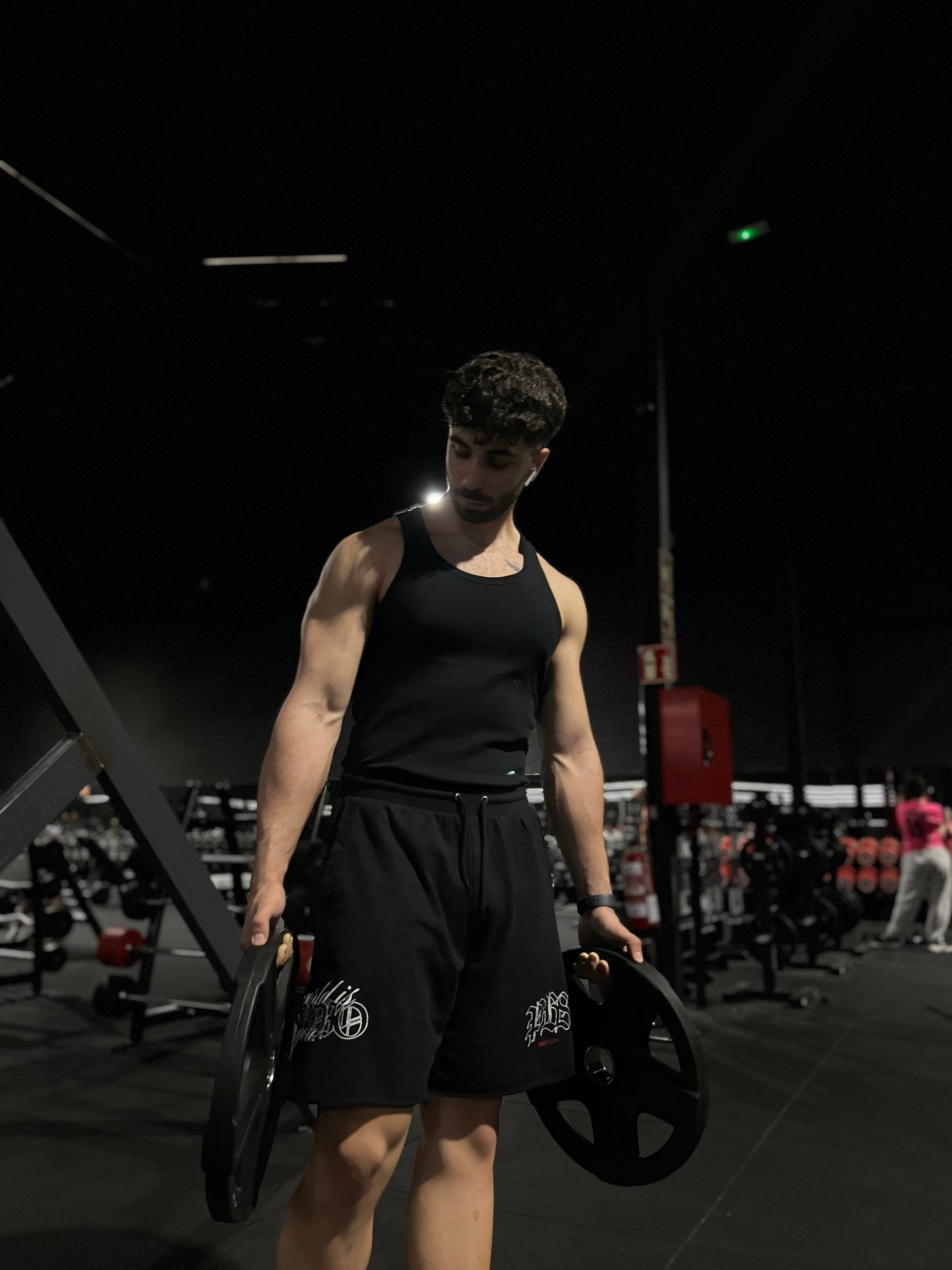 GOTHIC SHORT - NEGRO