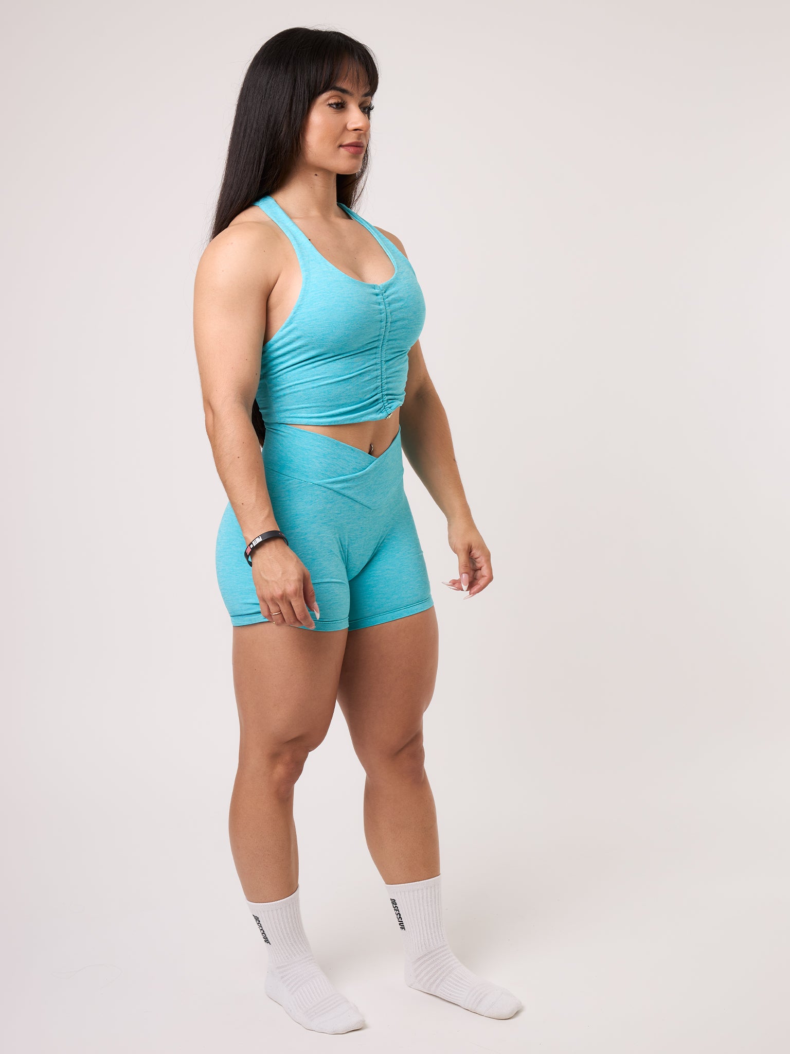 PANTALÓN SHORT ENTRENAMIENTO - AZUL