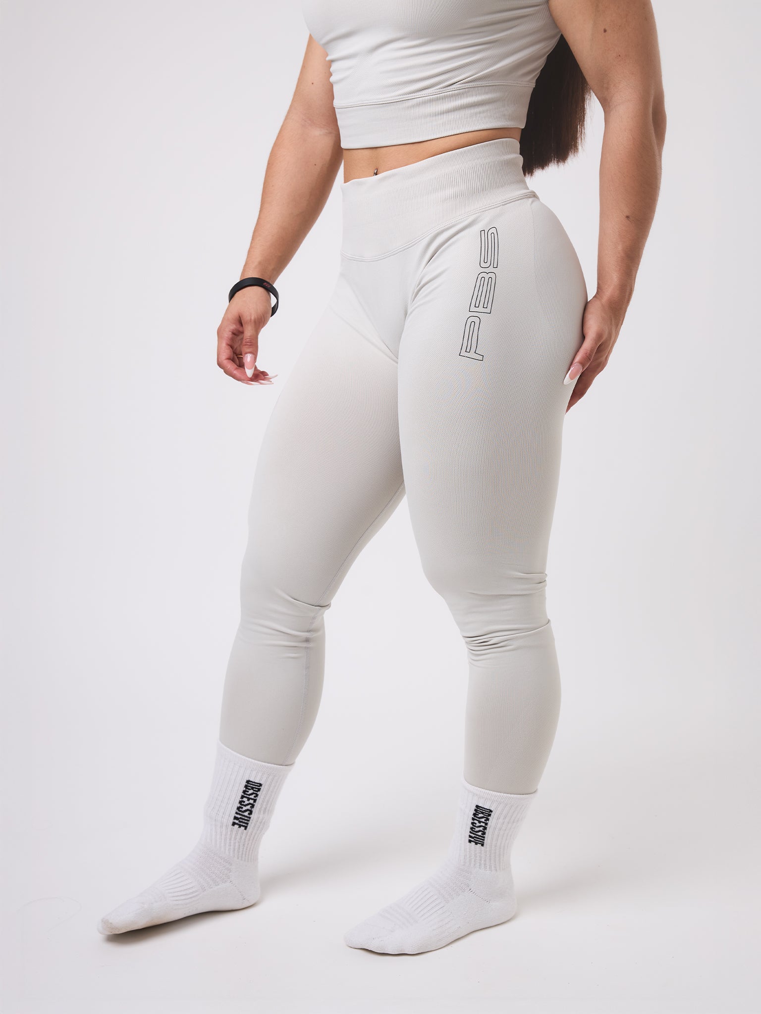 LEGGINGS UNBROKEN - BEIGE