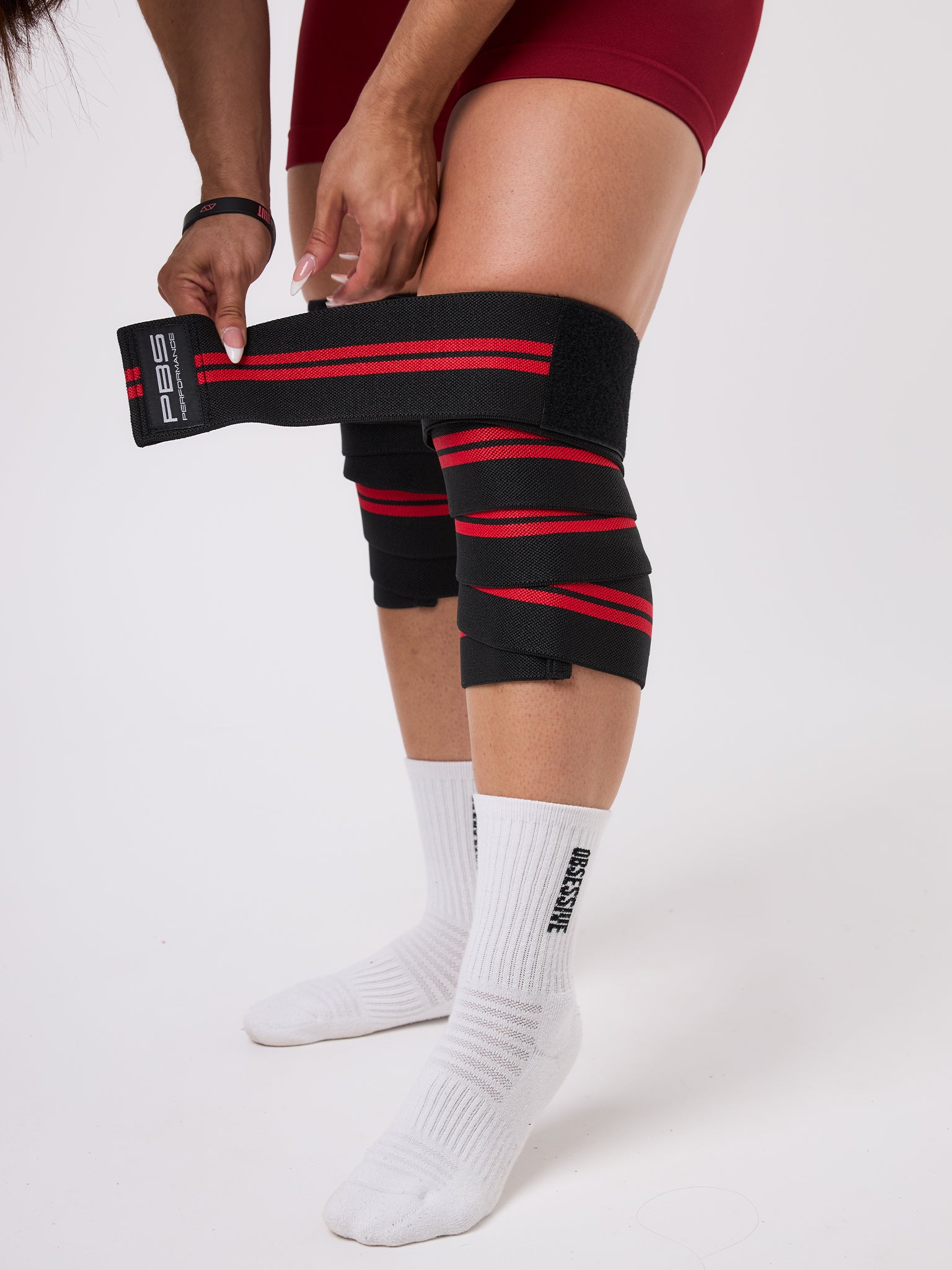 SHORT UNBROKEN - ROJO