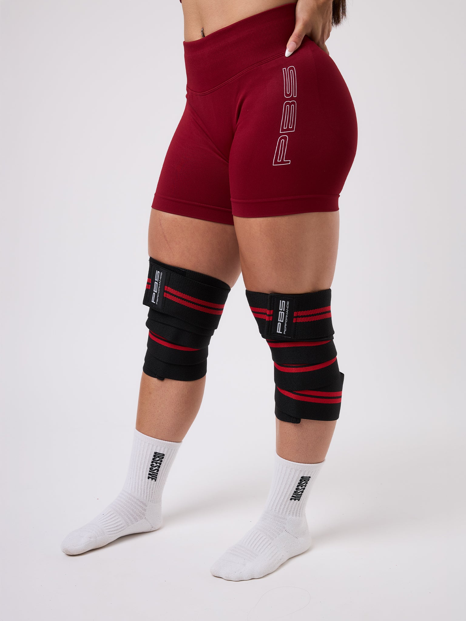 SHORT UNBROKEN - ROJO