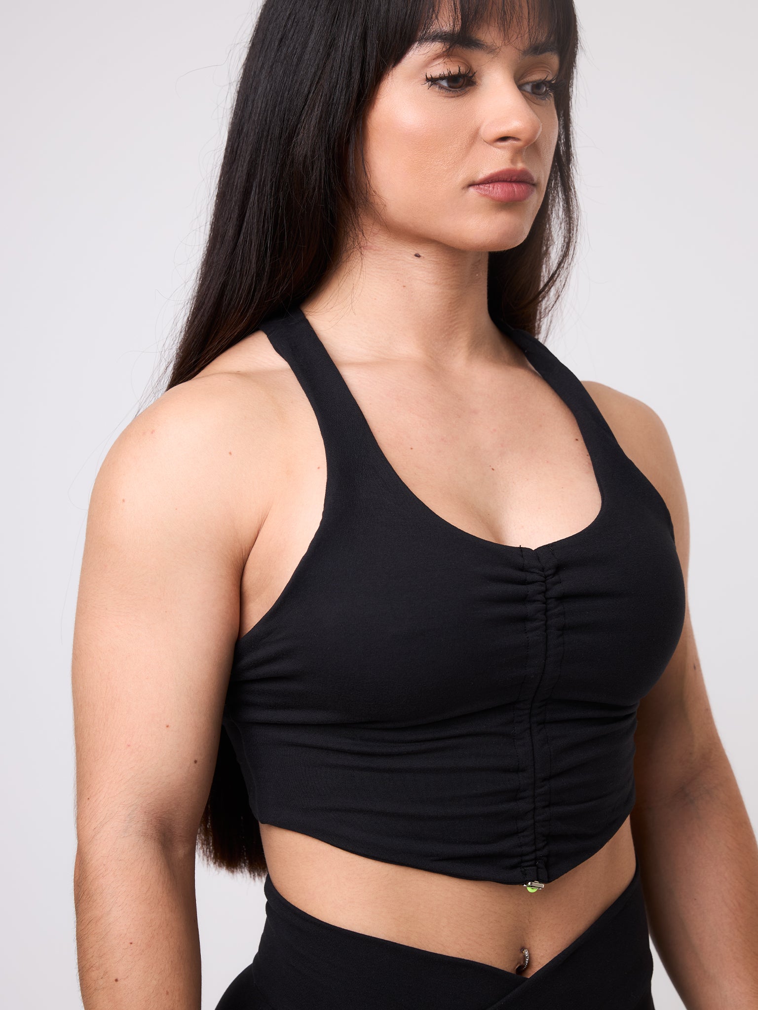 TOP TÉCNICO ENTRENAMIENTO - NEGRO