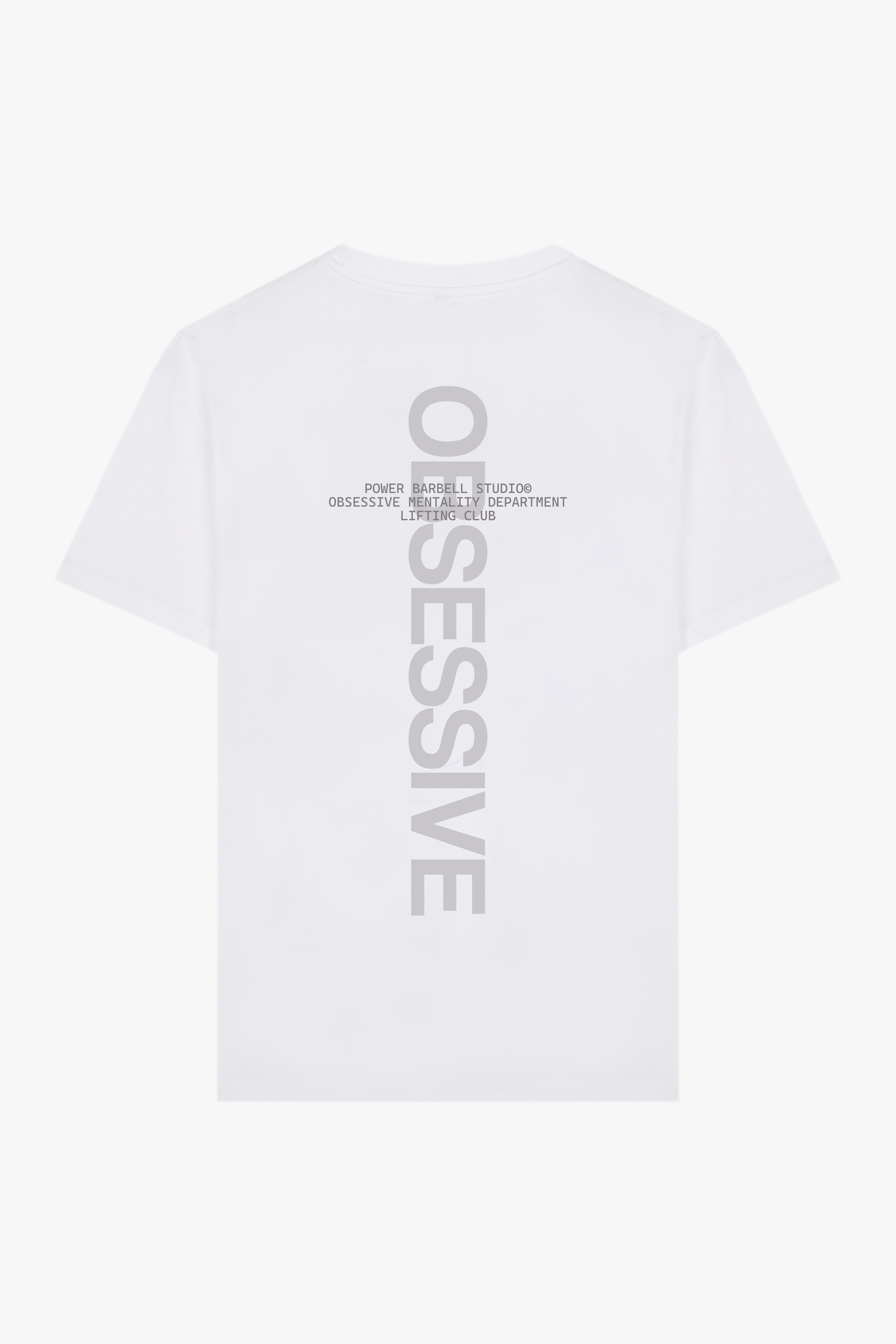 OBSESSIVE DEPT REGULAR T-SHIRT - BLANCO