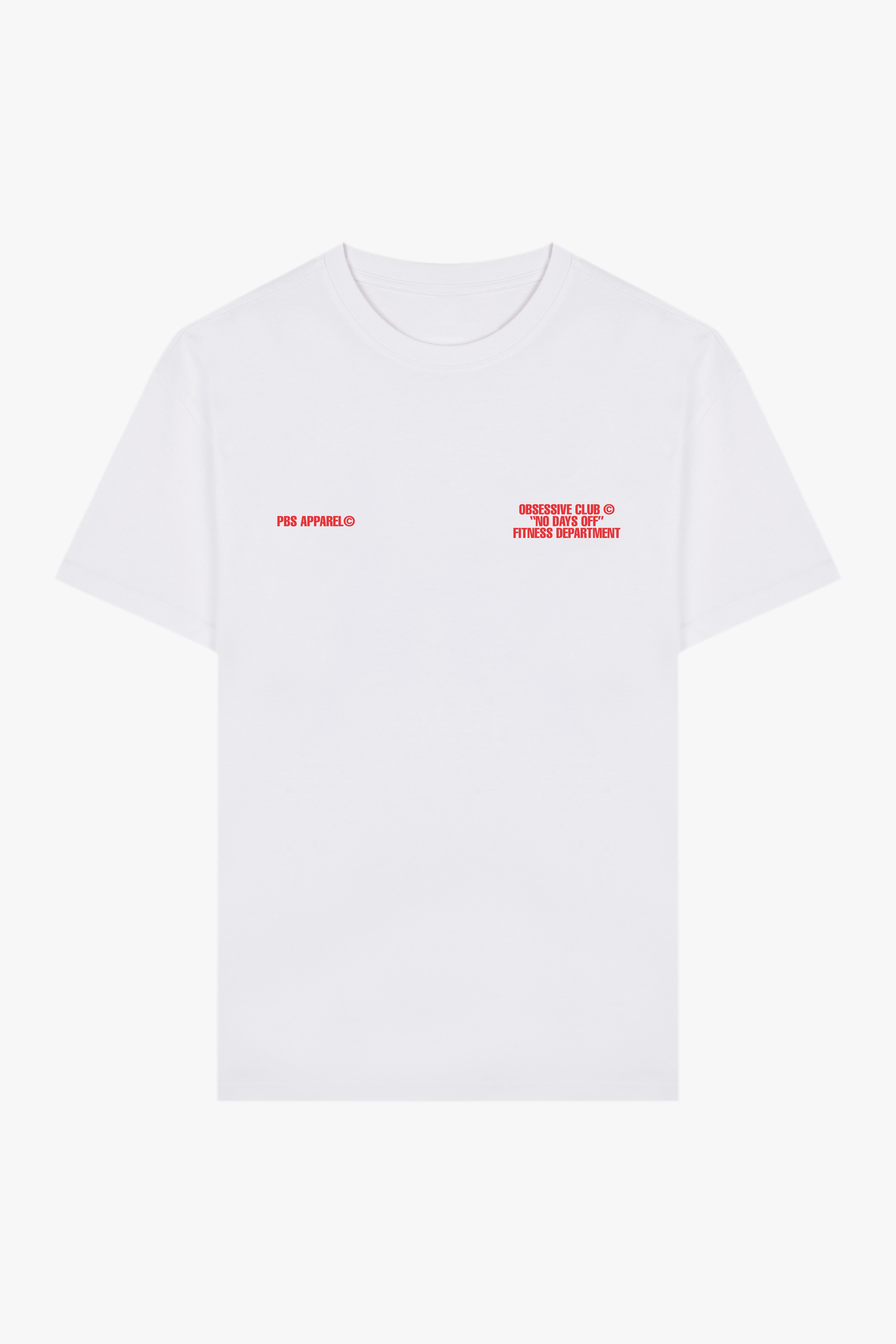 NO DAYS OFF OVERSIZE T-SHIRT - BLANCO