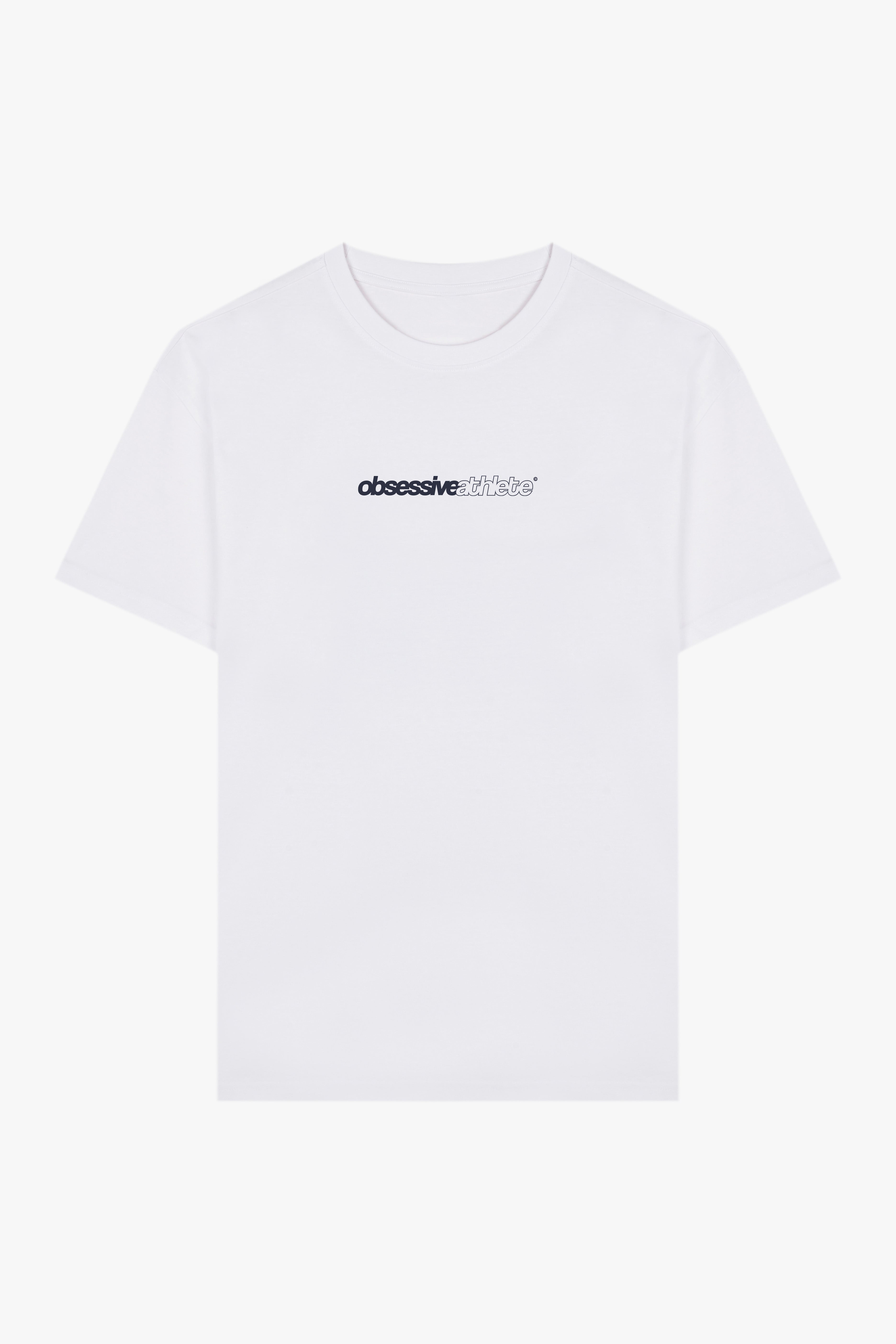 OBSESSIVE ATHLETE OVERSIZED T-SHIRT - BLANCO