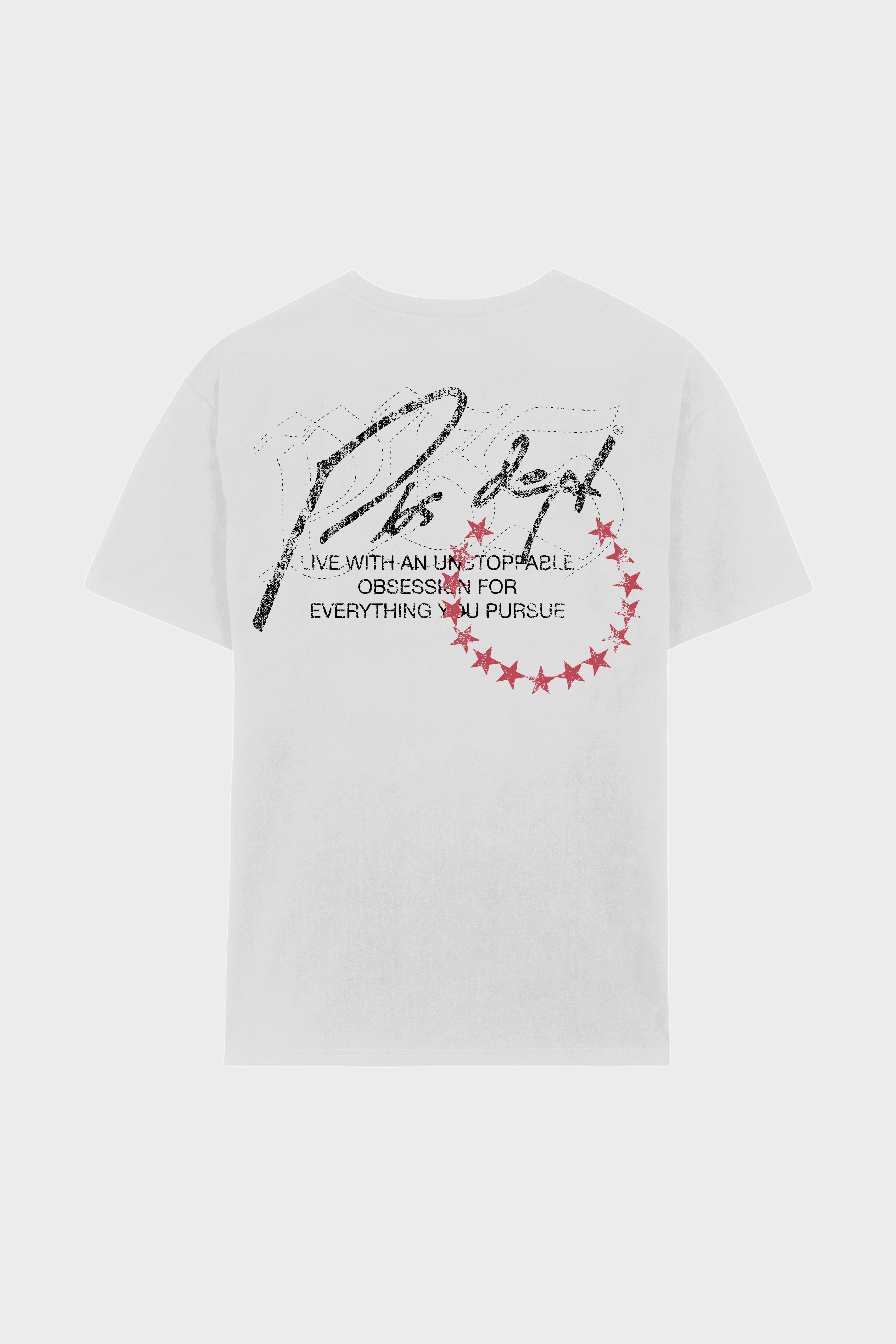 PBS DEPT STARS OVERSIZE T-SHIRT - GRIS