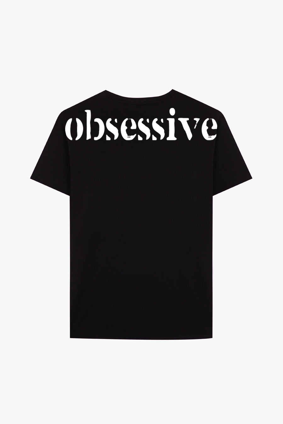 CAMISETA OBSESSIVE OVERSIZE - NEGRO