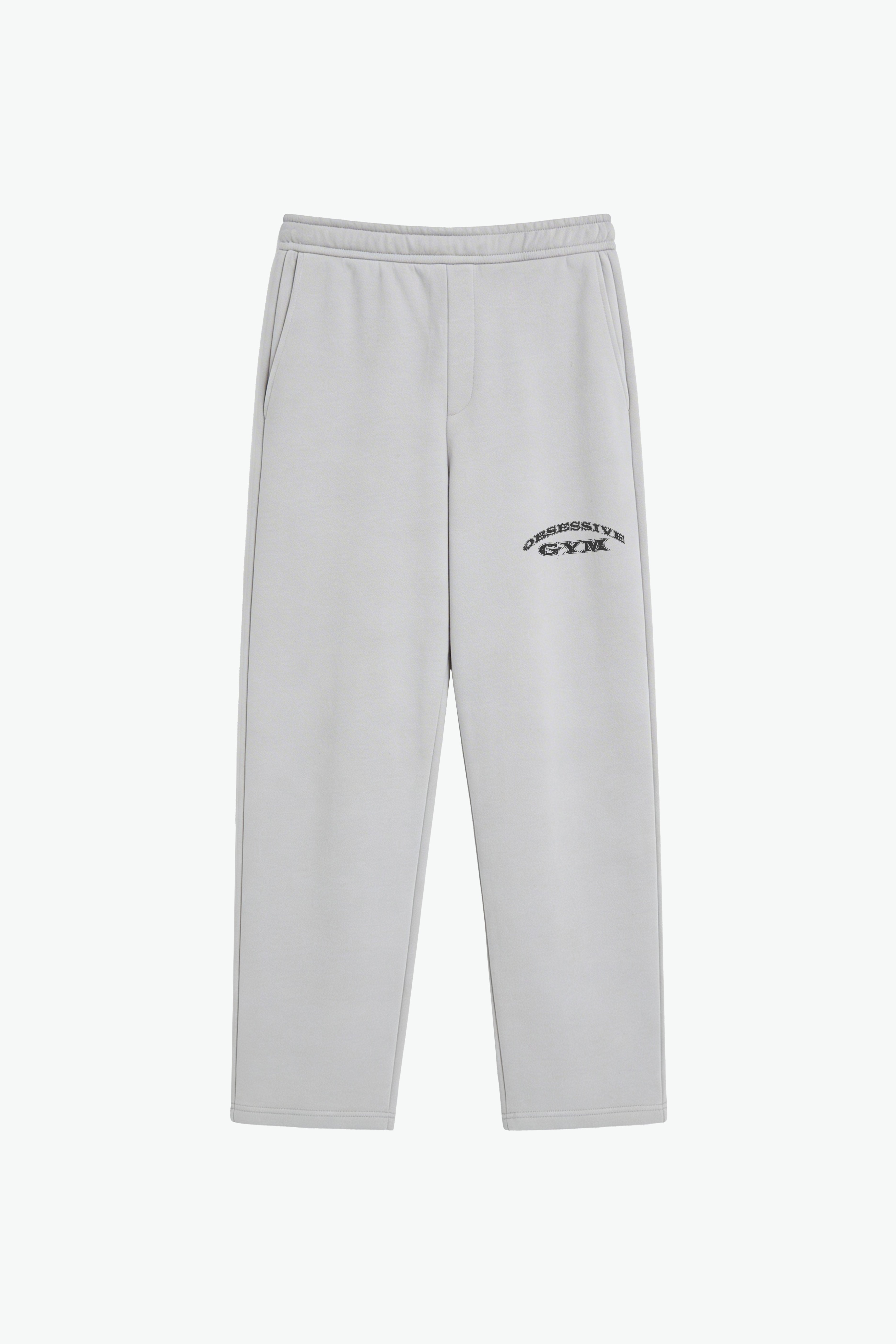 SKULL POWER WIDE LEG JOGGER - GRIS