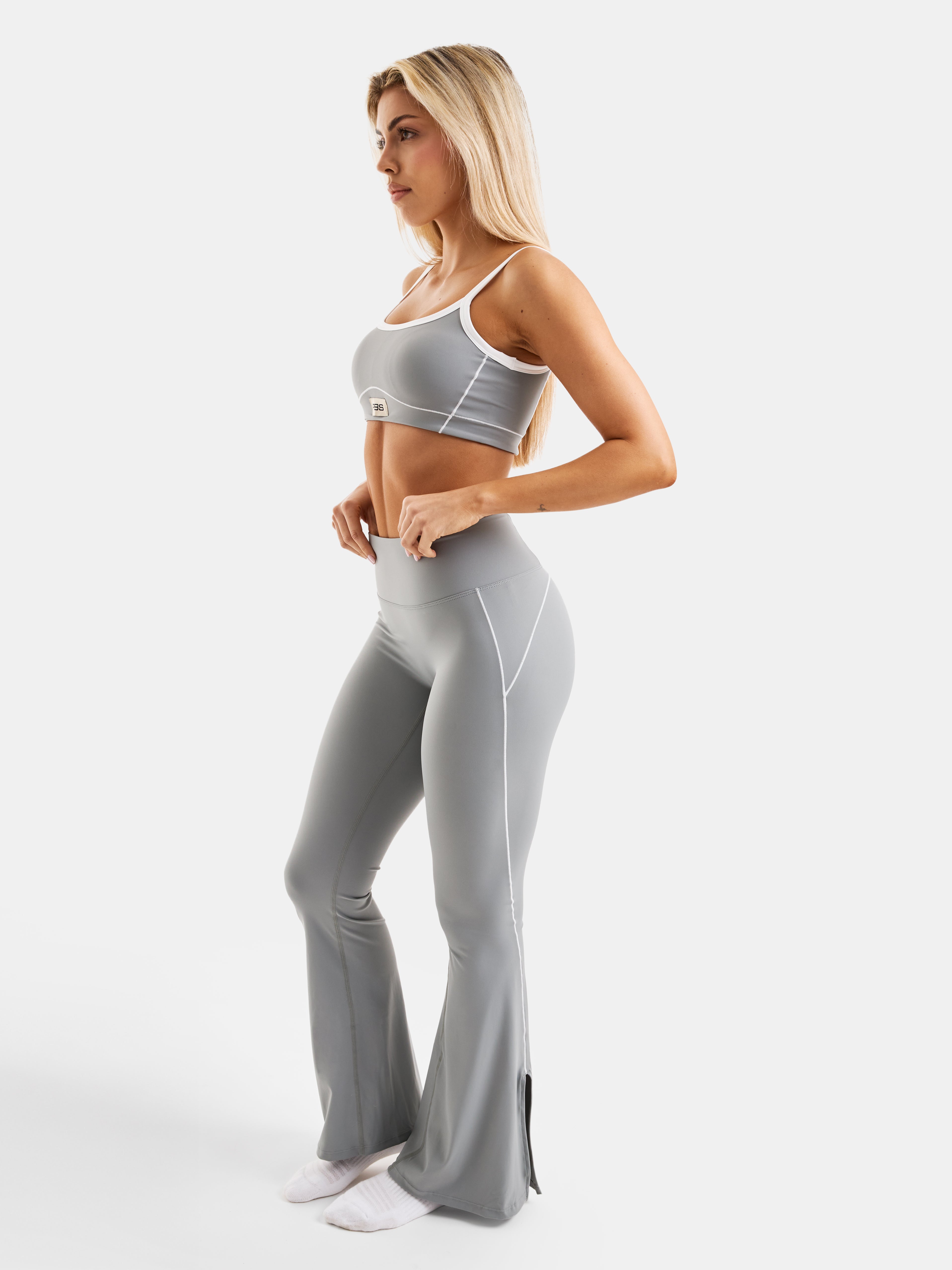 LEGGINGS POWER CORE - GRIS