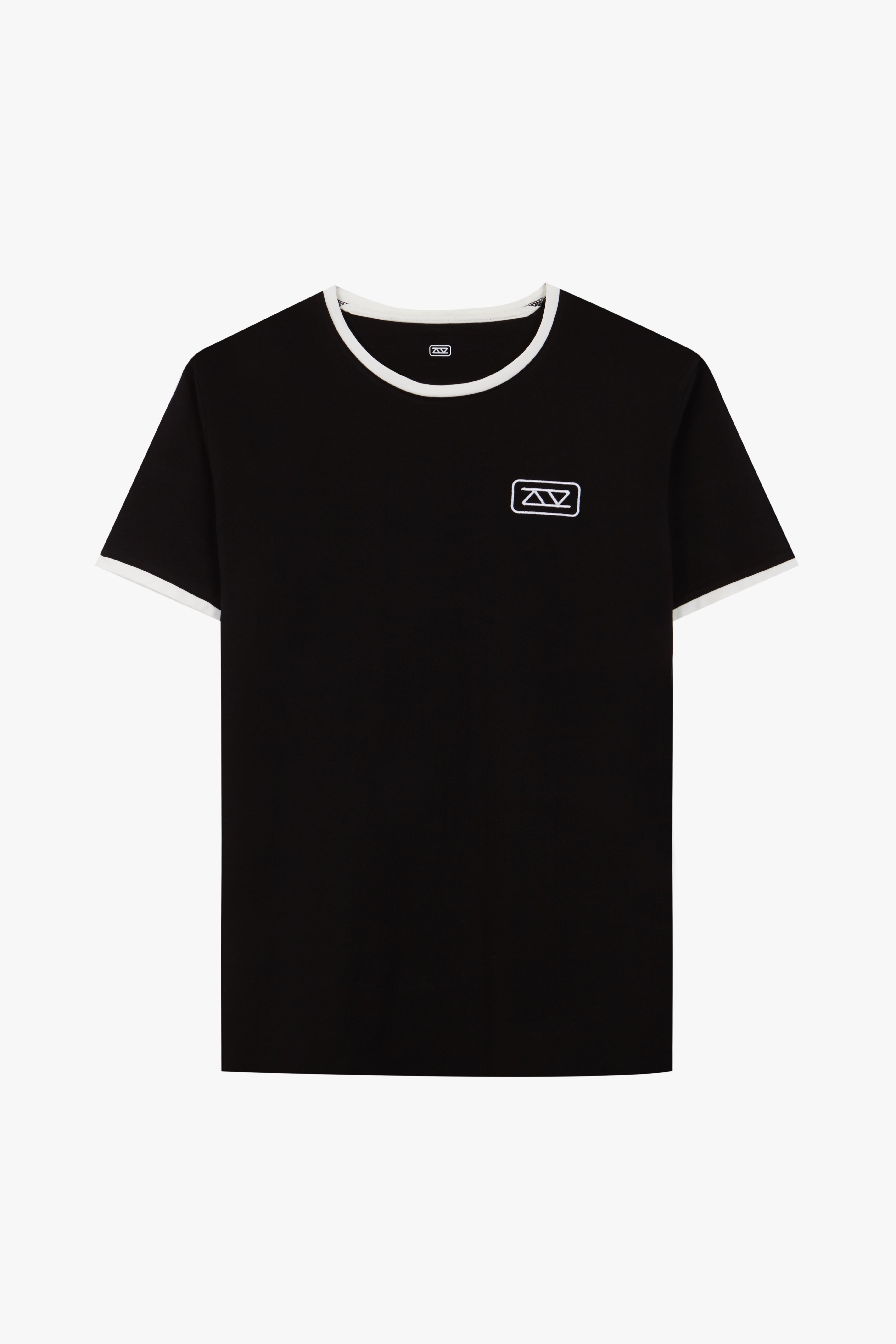 CAMISETA BÁSICA PBS - NEGRO