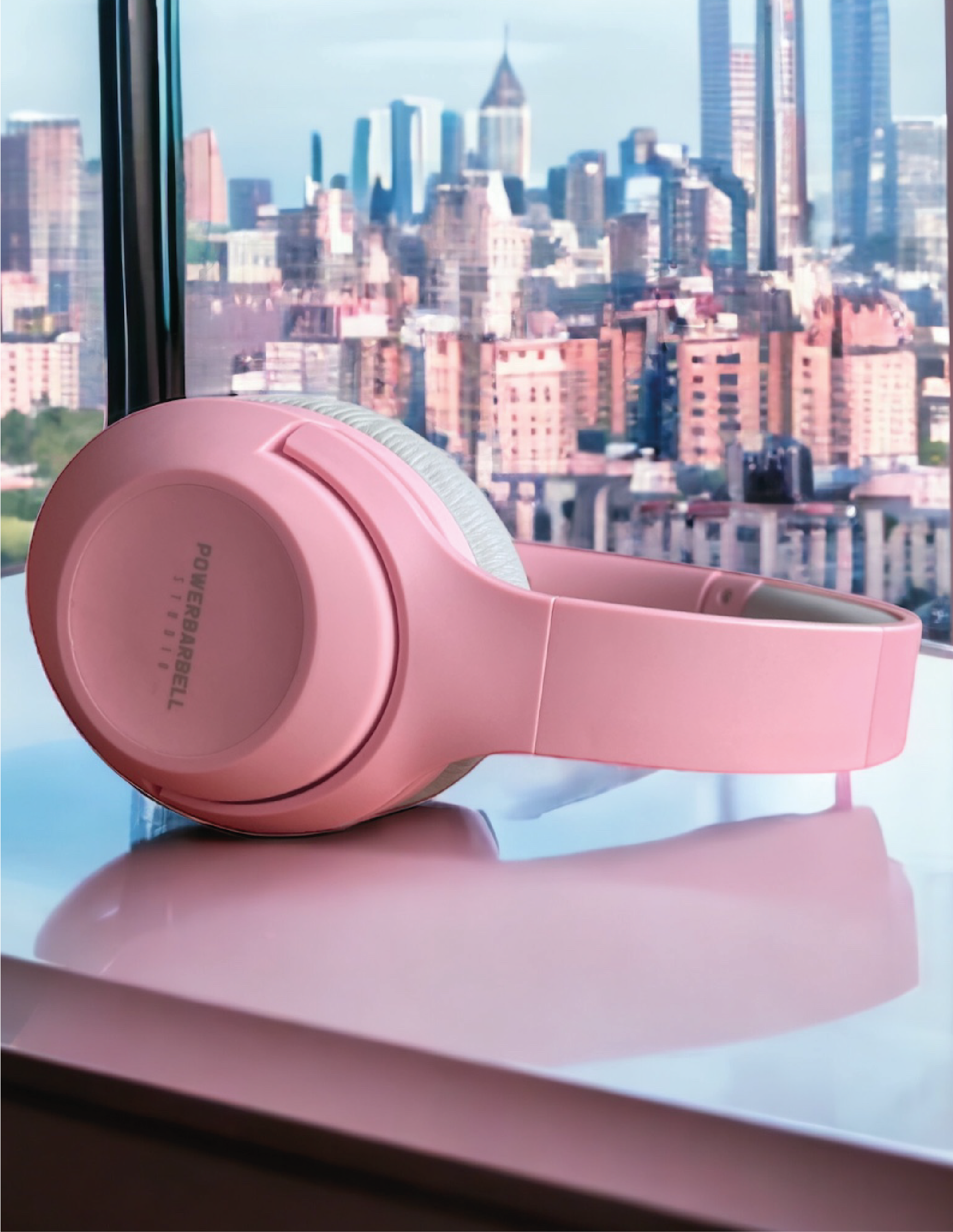 CASCOS ENTRENAMIENTO INALÁMBRICOS - ROSA