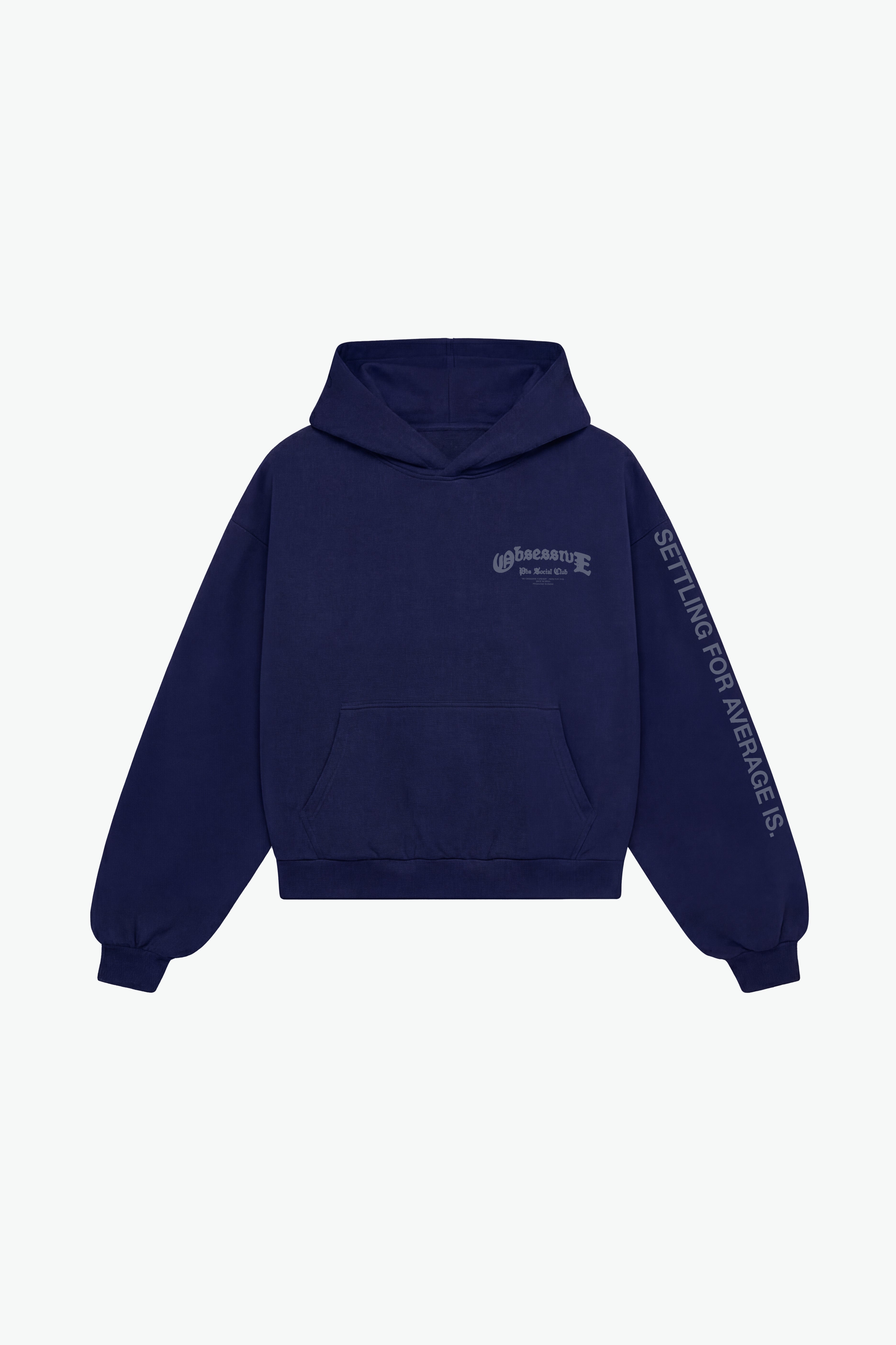 PBS SOCIAL CLUB HOODIE - NAVY