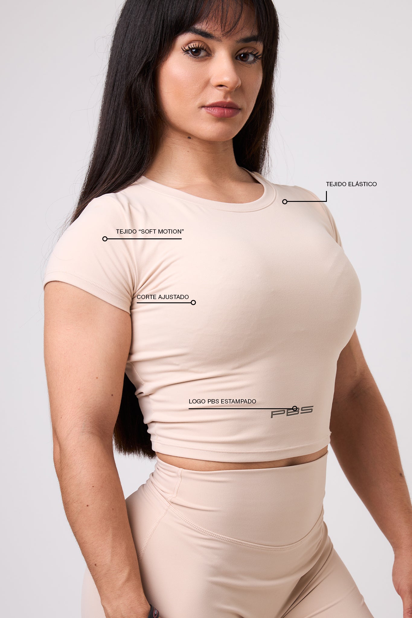 MINIMAL COMFORT TOP - BEIGE