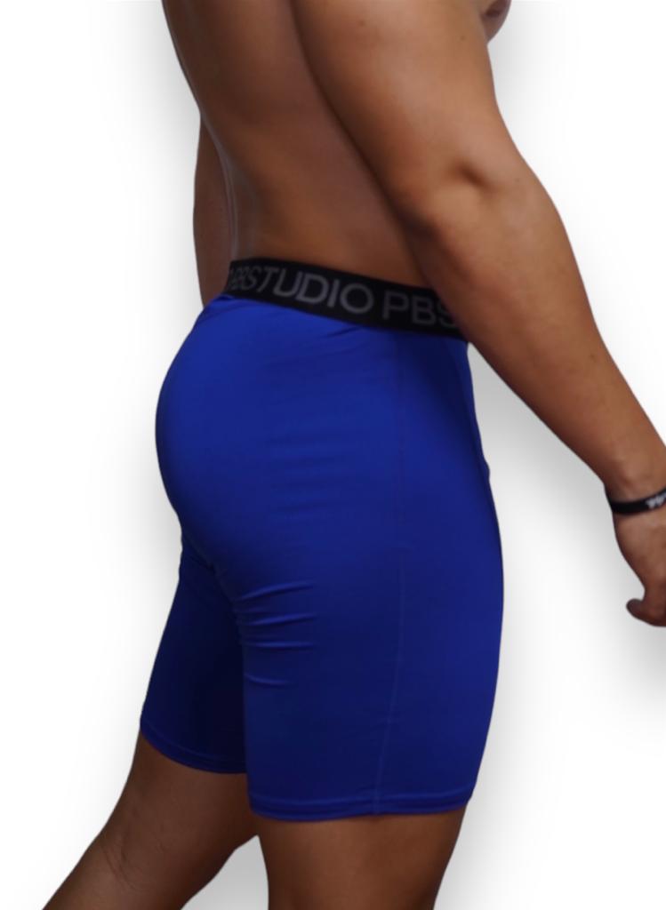 MALLAS TÉCNICAS CORTAS - AZUL