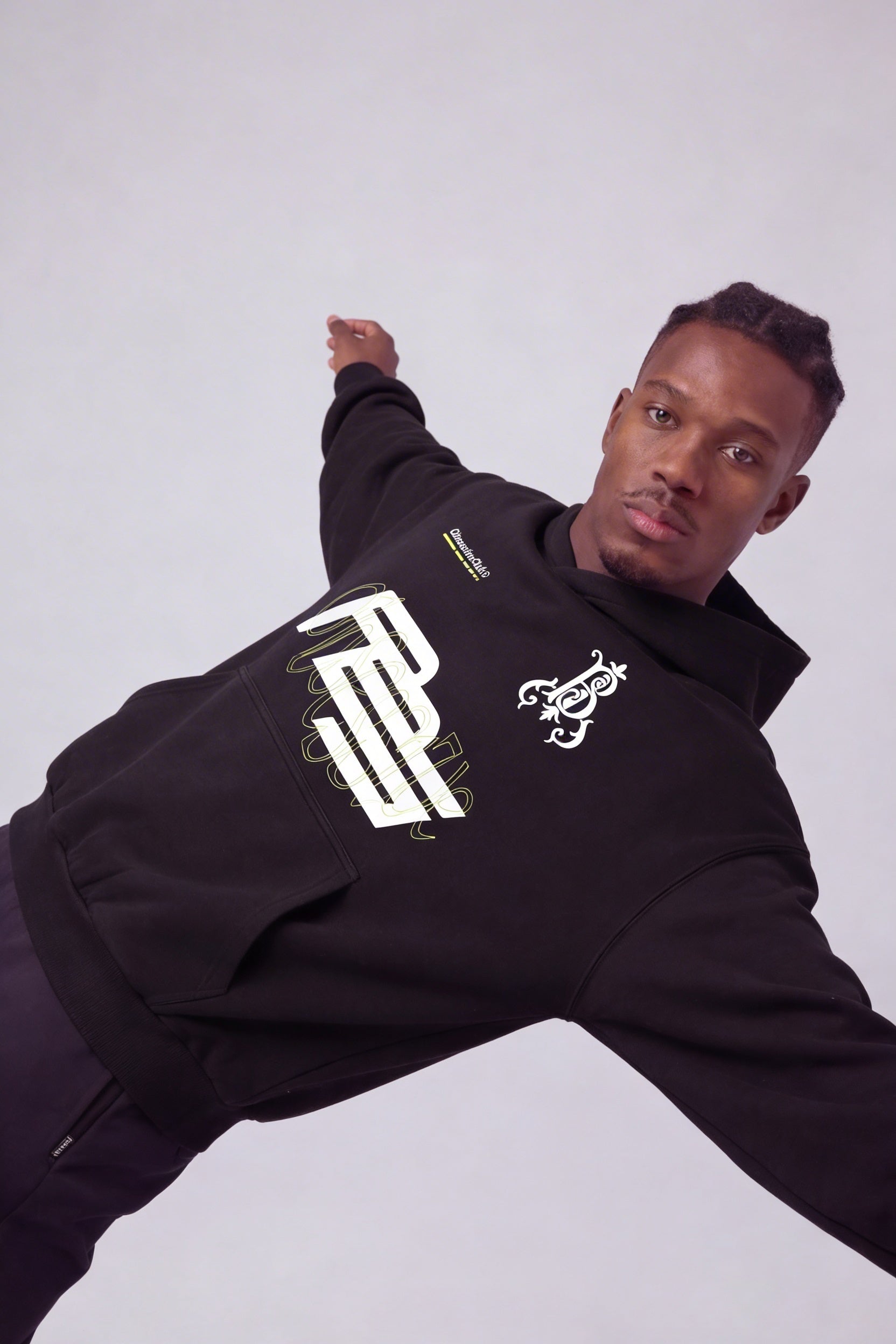 OBSESSIVE CLUB HOODIE - NEGRO