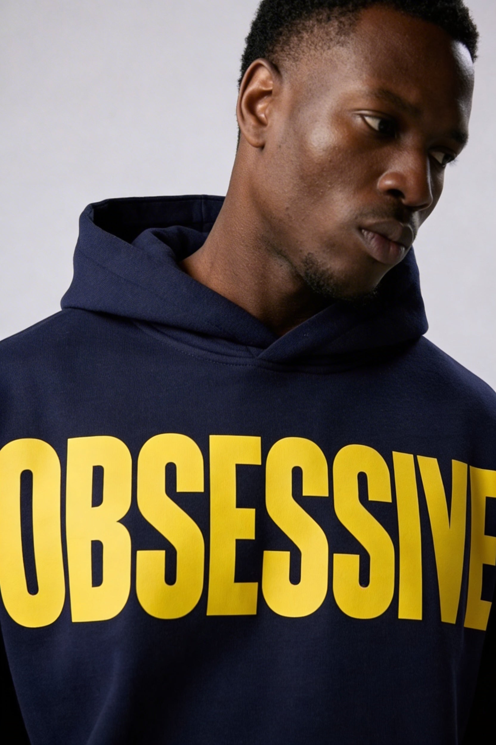 OBSESSIVE MENTALITY DEPT HOODIE - NAVY