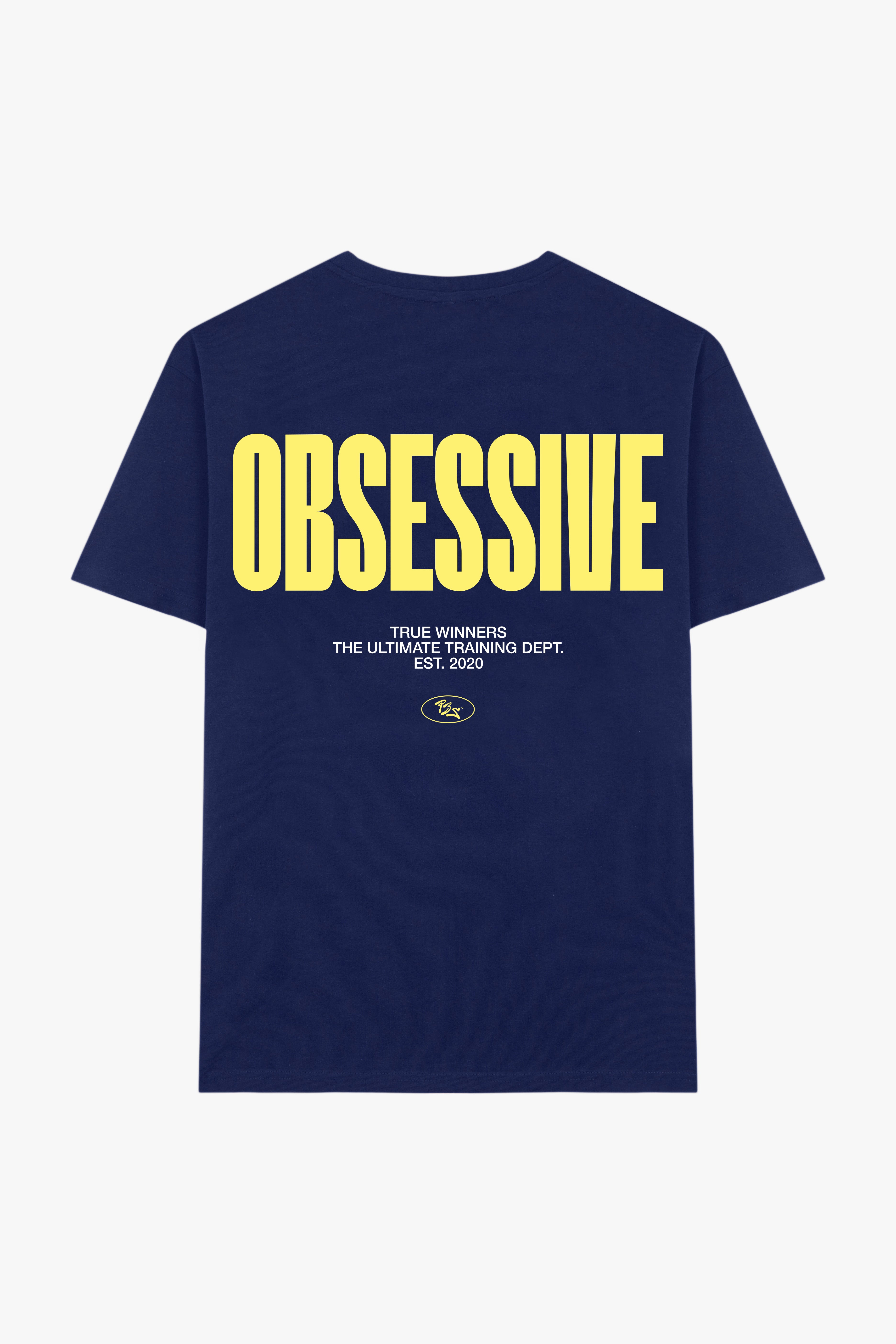 OBSESSIVE EST.2020 OVERSIZED T-SHIRT - DARK BLUE