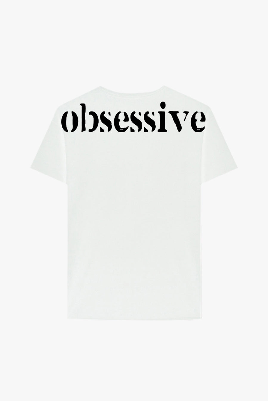 CAMISETA OBSESSIVE OVERSIZE - BLANCO