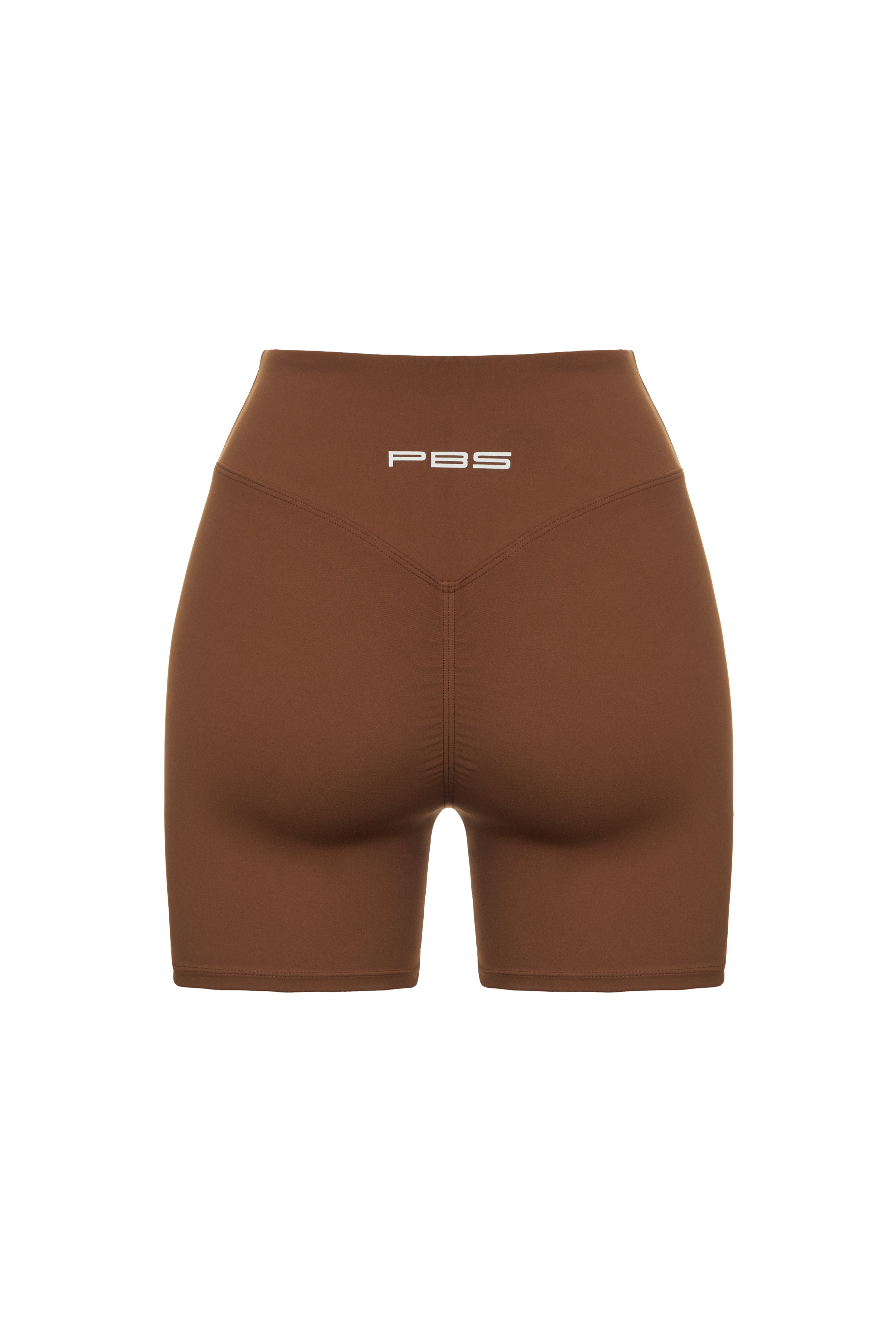 SHORT CINTURA CRUZADA ICON - MARRON