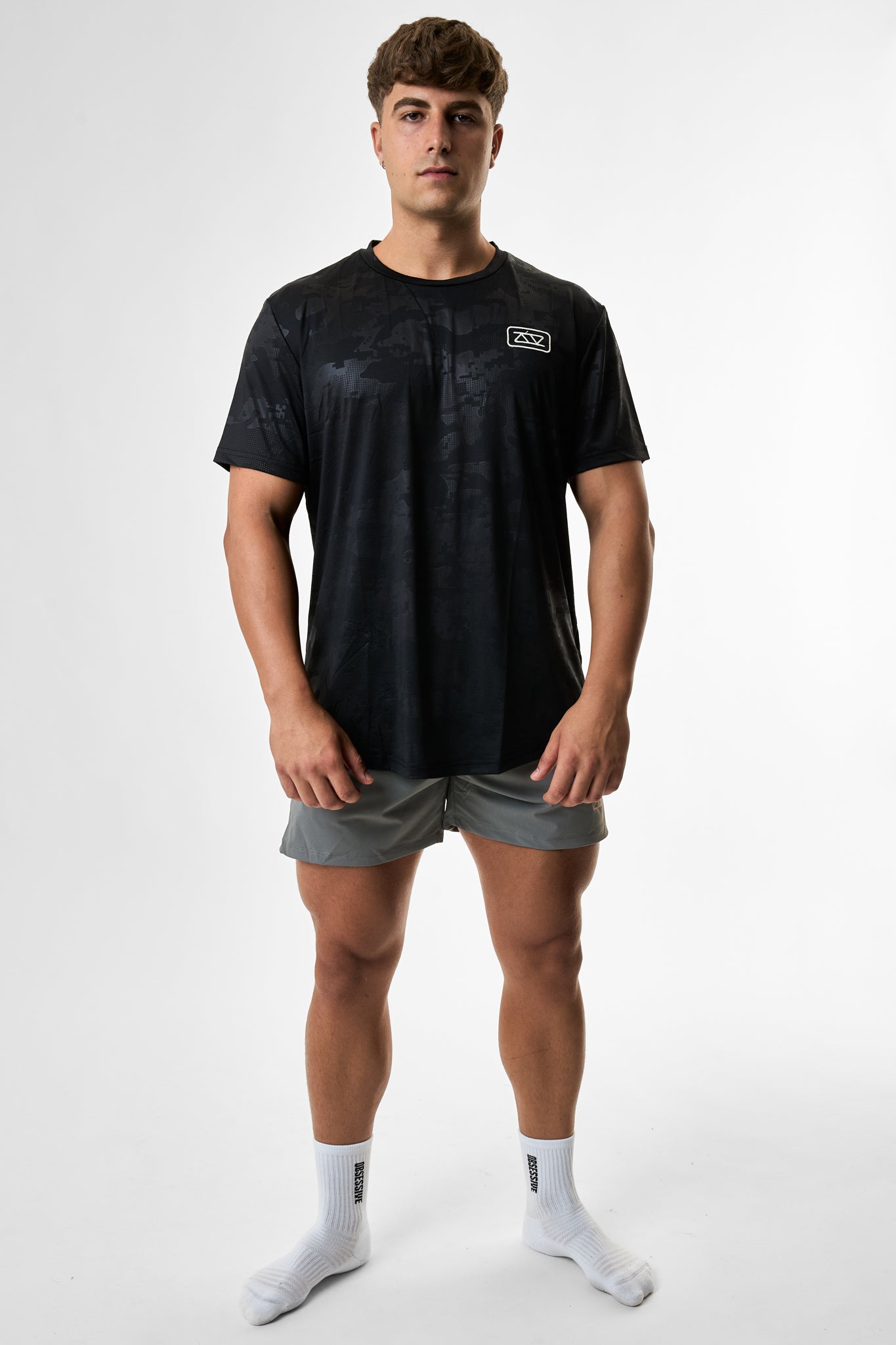 CAMISETA CAMUFLAJE - NEGRO