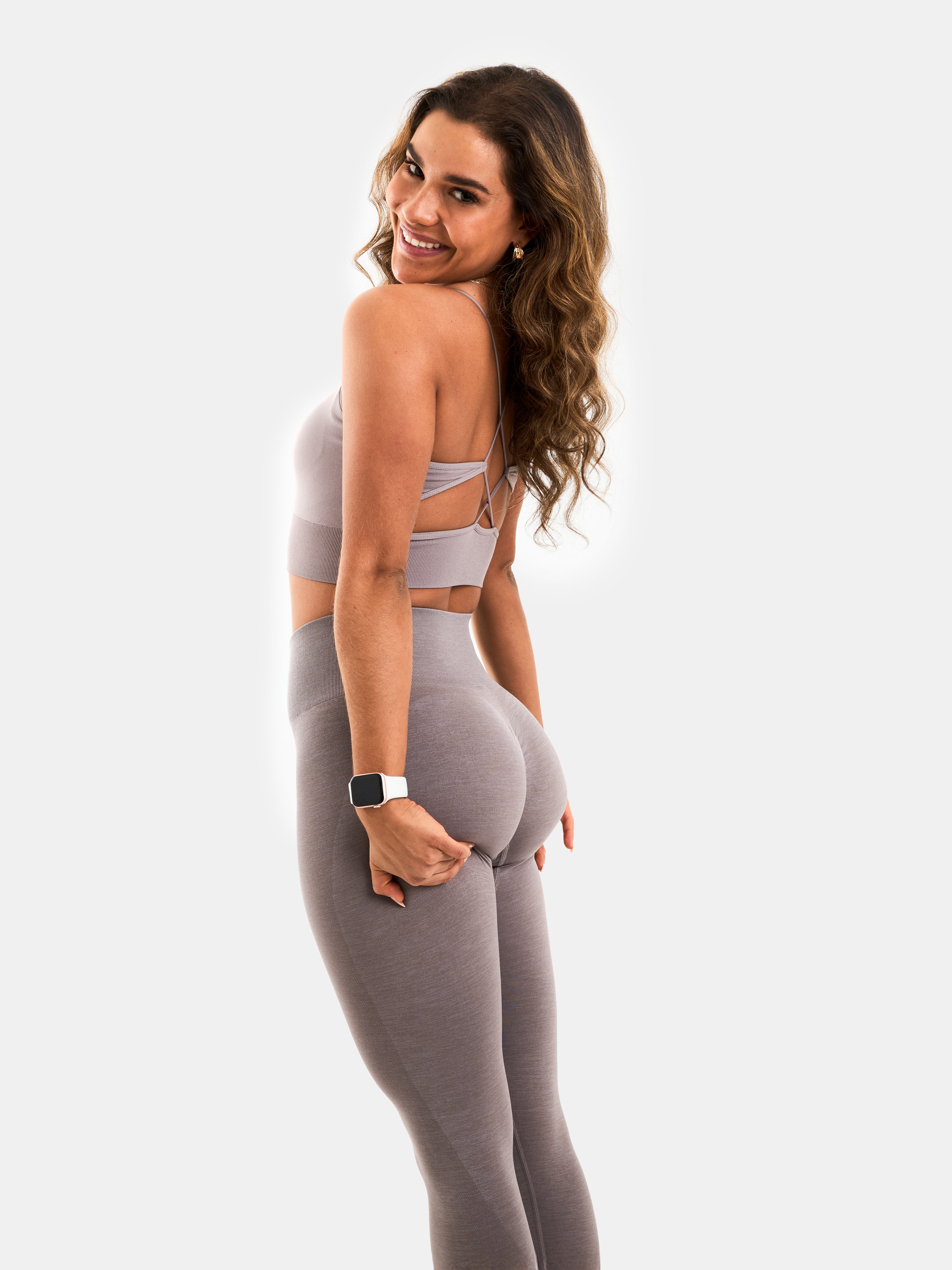 LEGGINGS ALPHA FIT - MARRÓN
