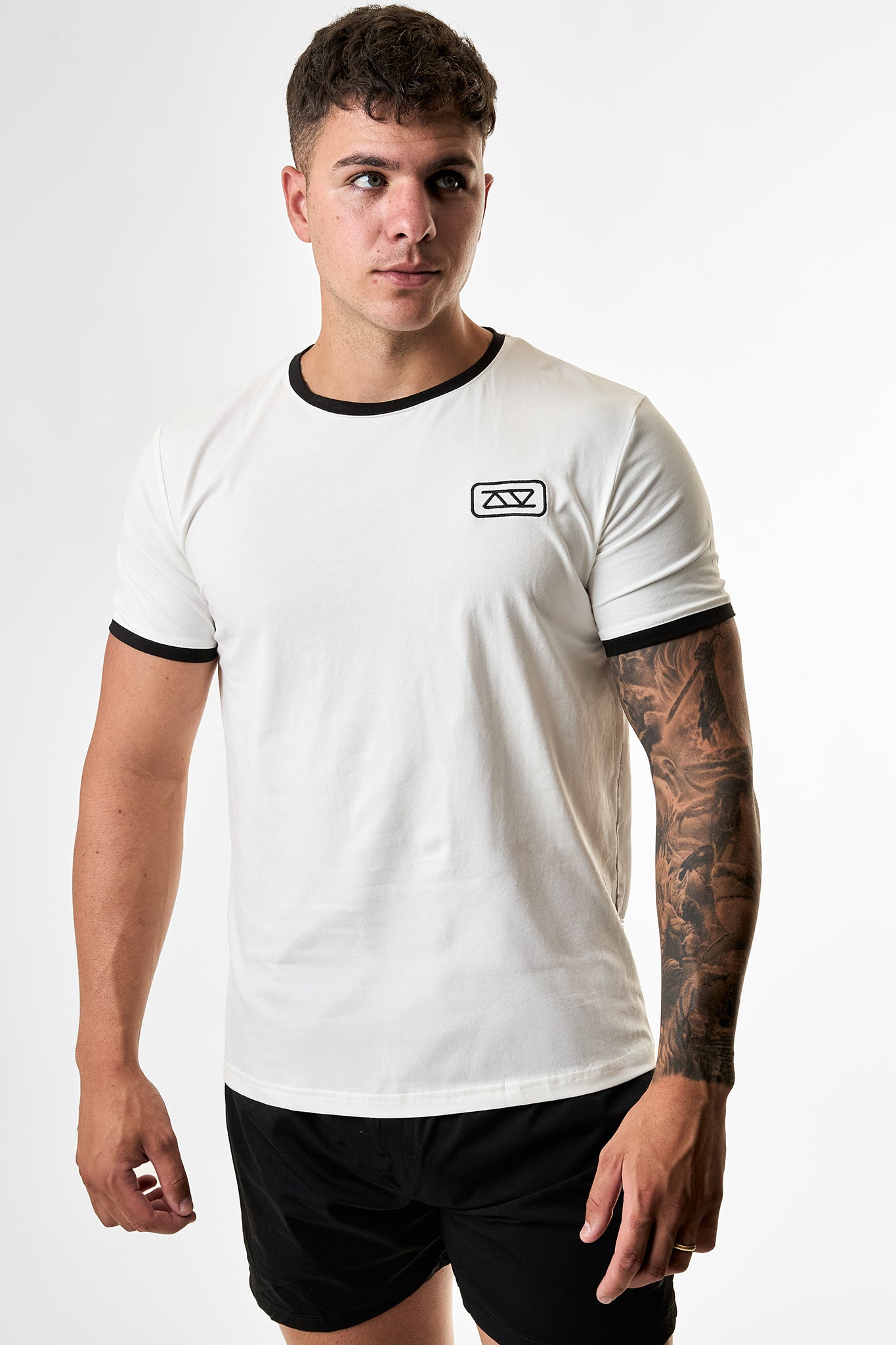 CAMISETA BÁSICA PBS - BLANCO