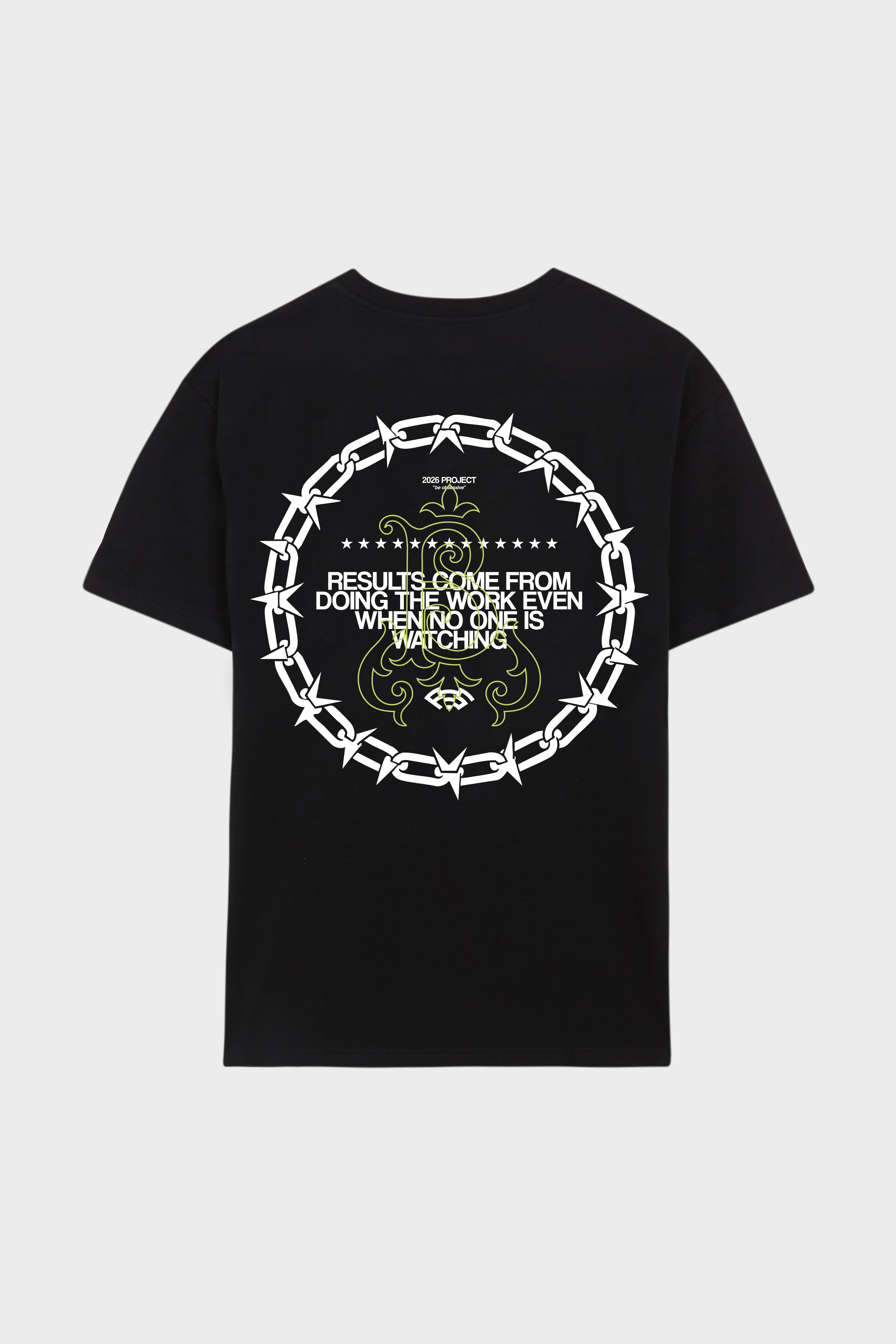 PBS DISCIPLINE OVERSIZED T-SHIRT - NEGRO