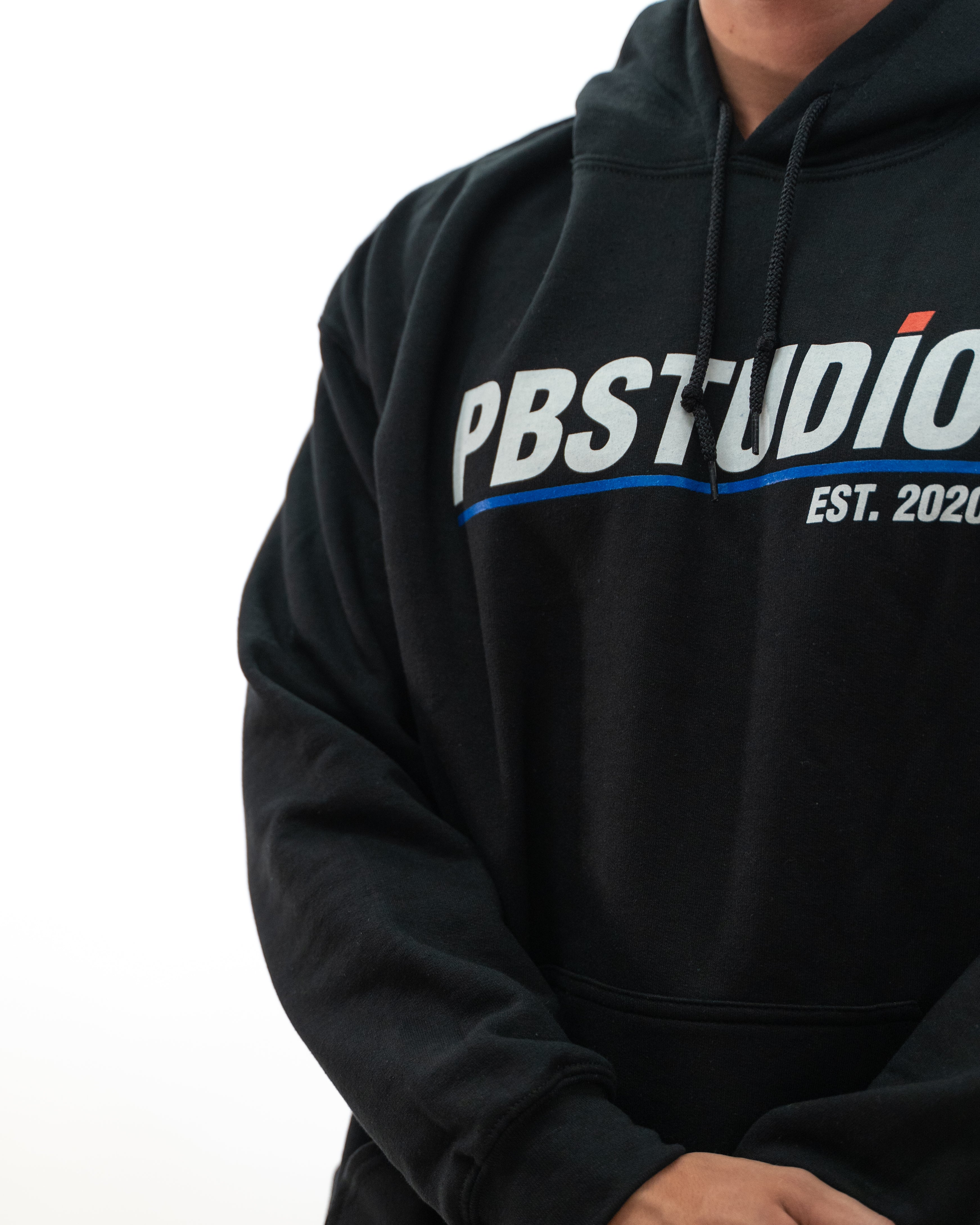 SUDADERA PBSTUDIO - NEGRO