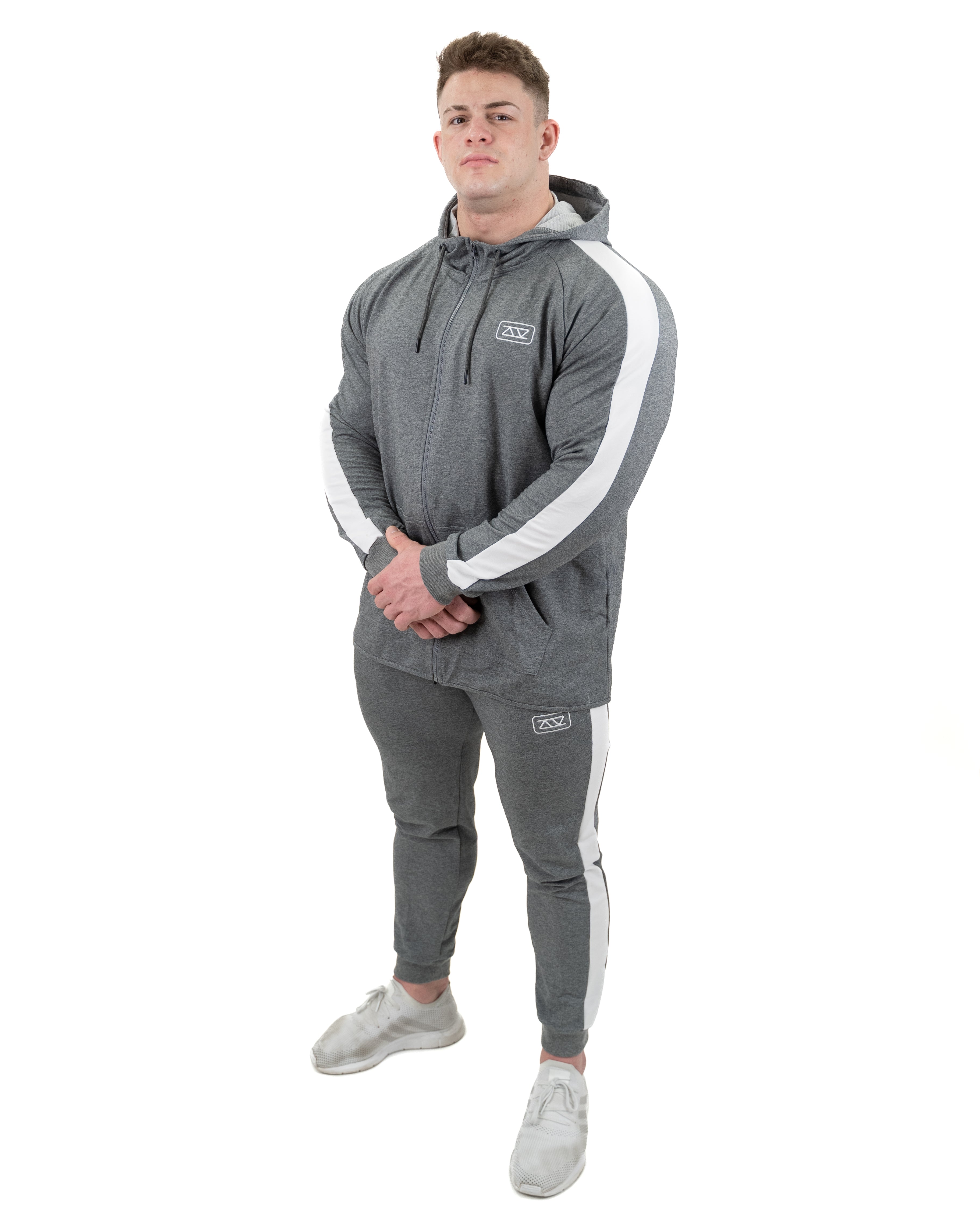 CHAQUETA ZIPPER PBS - GRIS