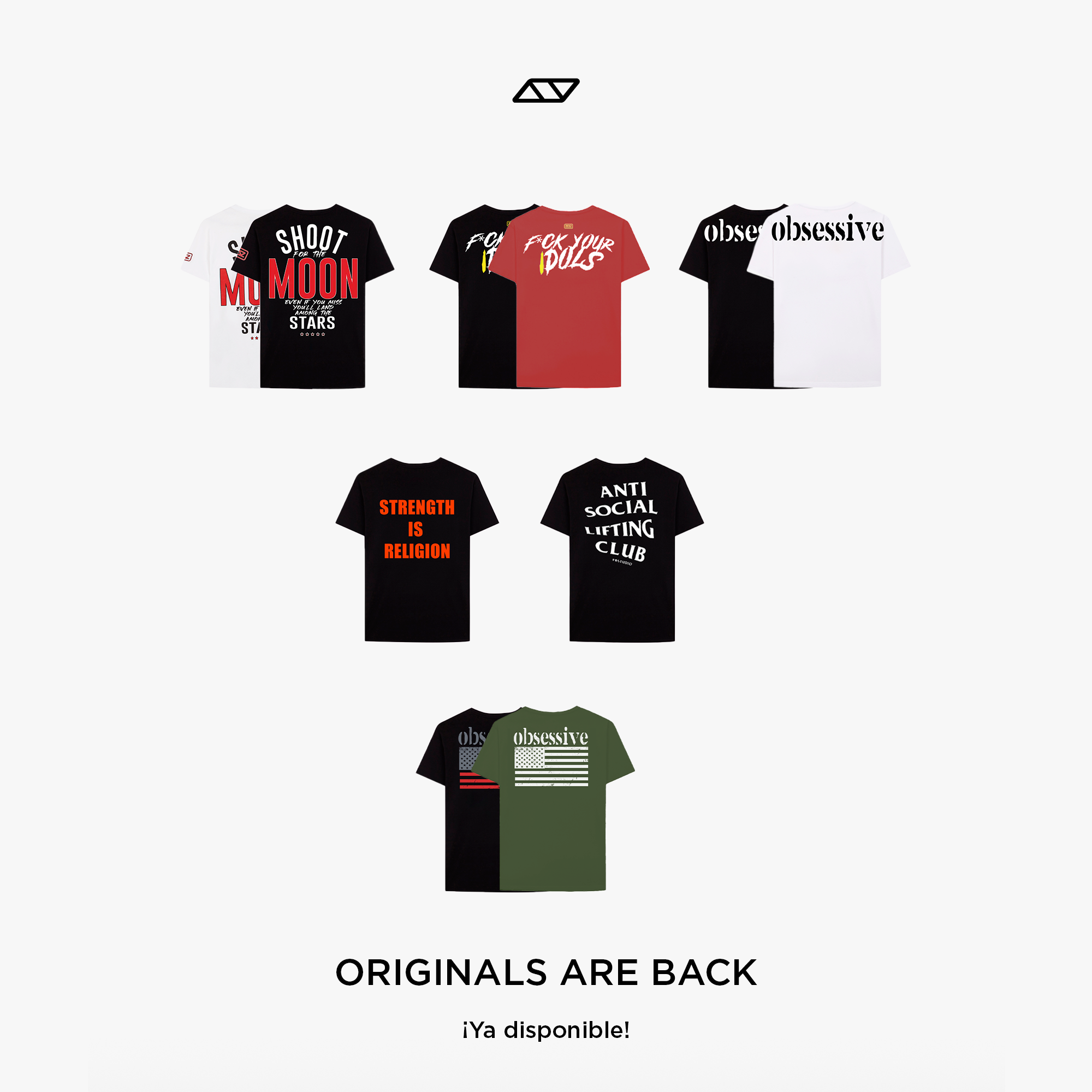 "ORIGINALS ARE BACK", ya puedes comprar la camiseta más deseada del Obsessive Club