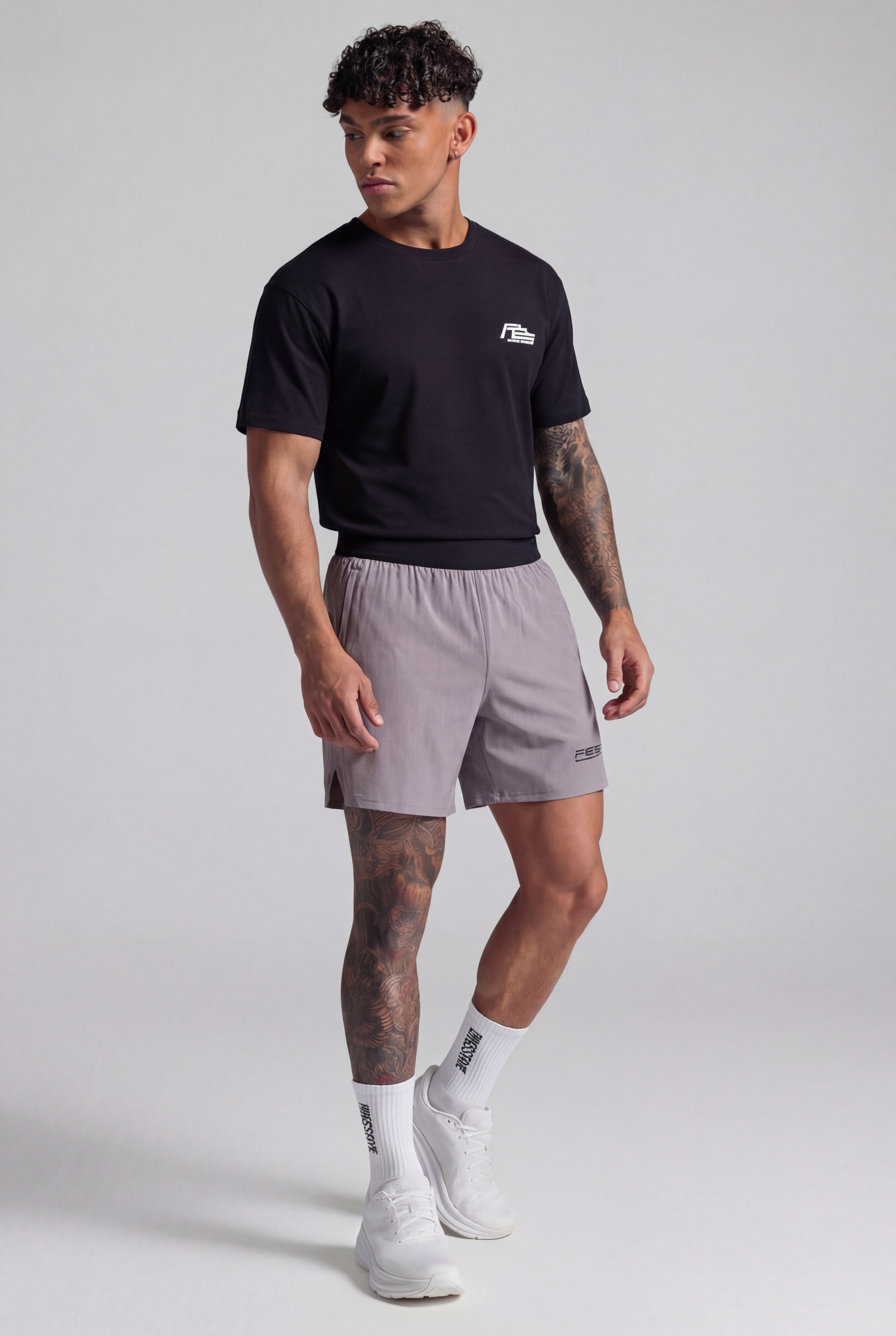 PATCH LEGACY OVERSIZED T-SHIRT - NEGRO