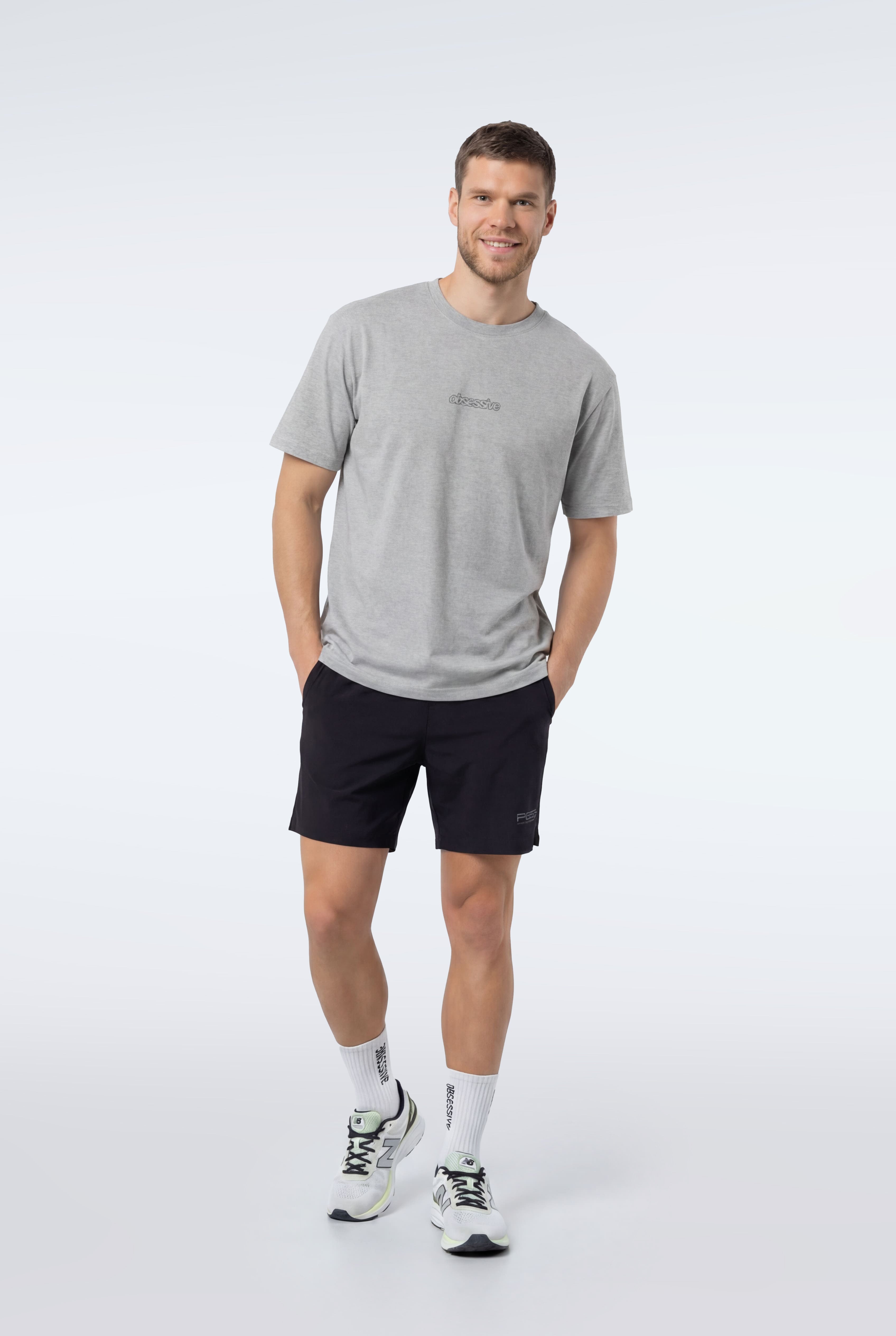 OBSESSIVE STATE OVERSIZED T-SHIRT - GRIS